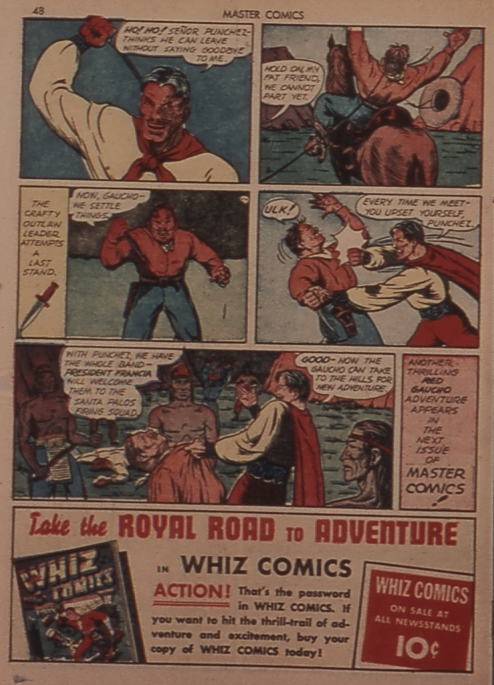 Read online Master Comics comic -  Issue #9 - 50