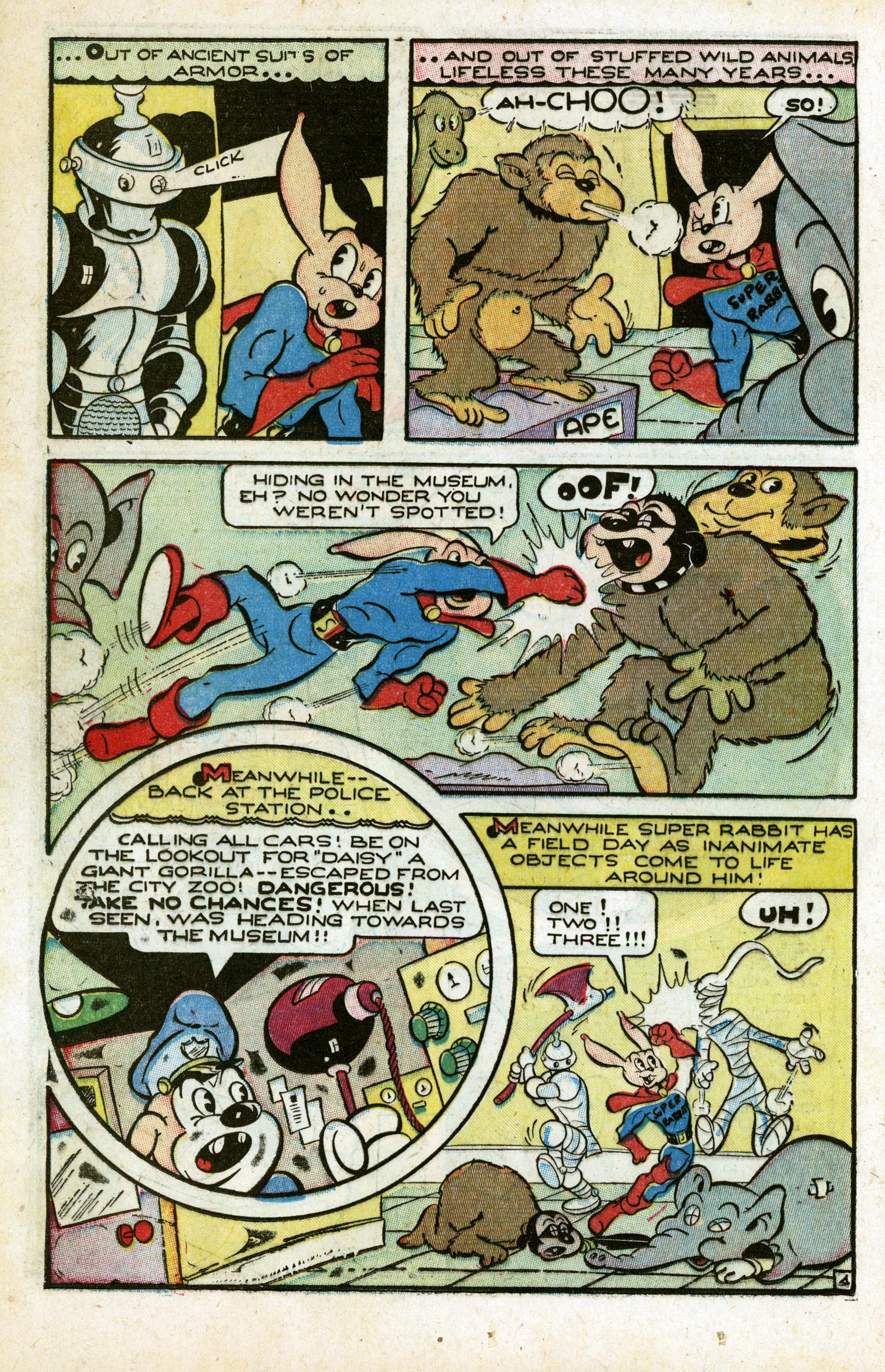 Read online Super Rabbit comic -  Issue #3 - 16