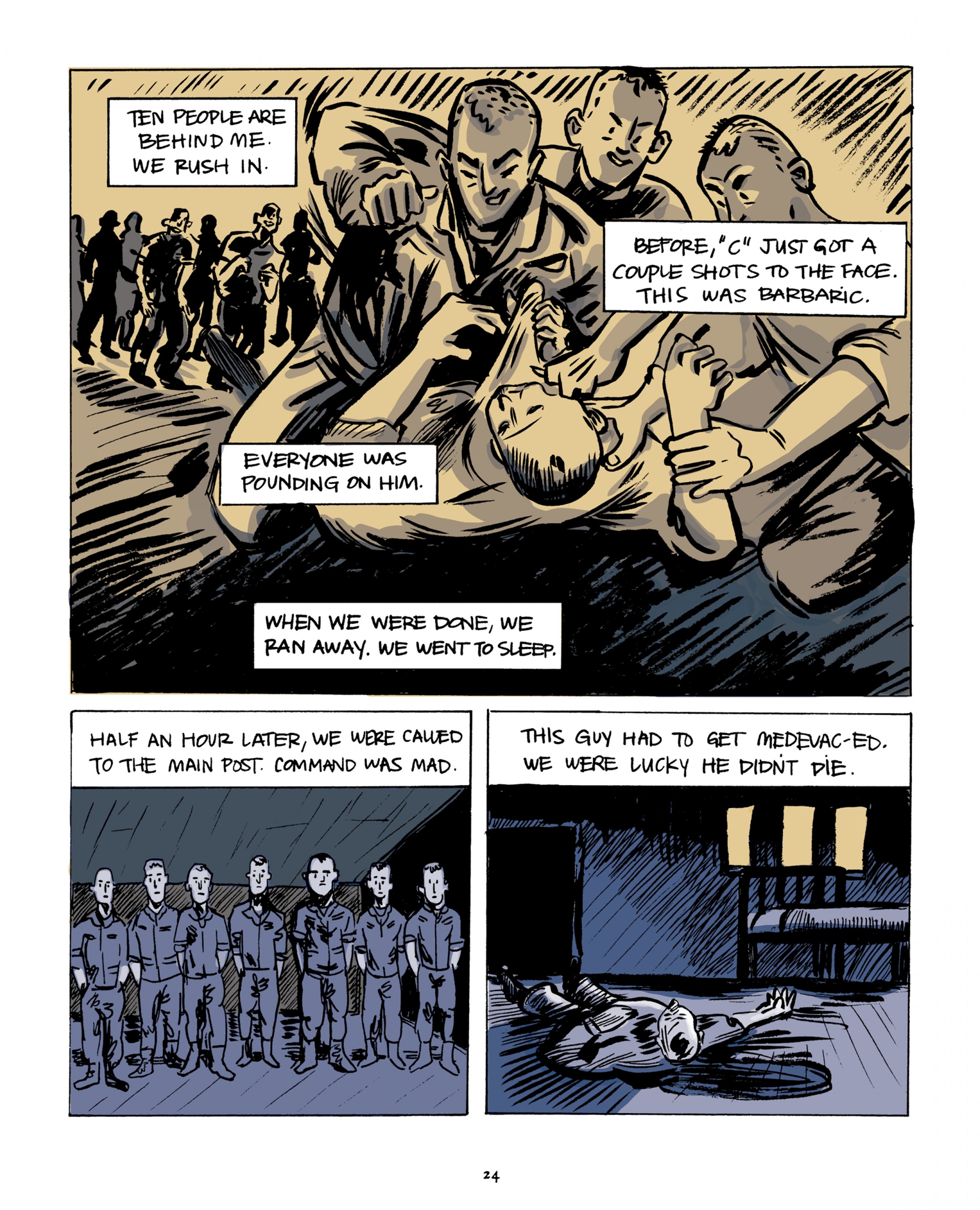 Read online Invisible Wounds: Graphic Journalism by Jess Ruliffson comic -  Issue # TPB (Part 1) - 31