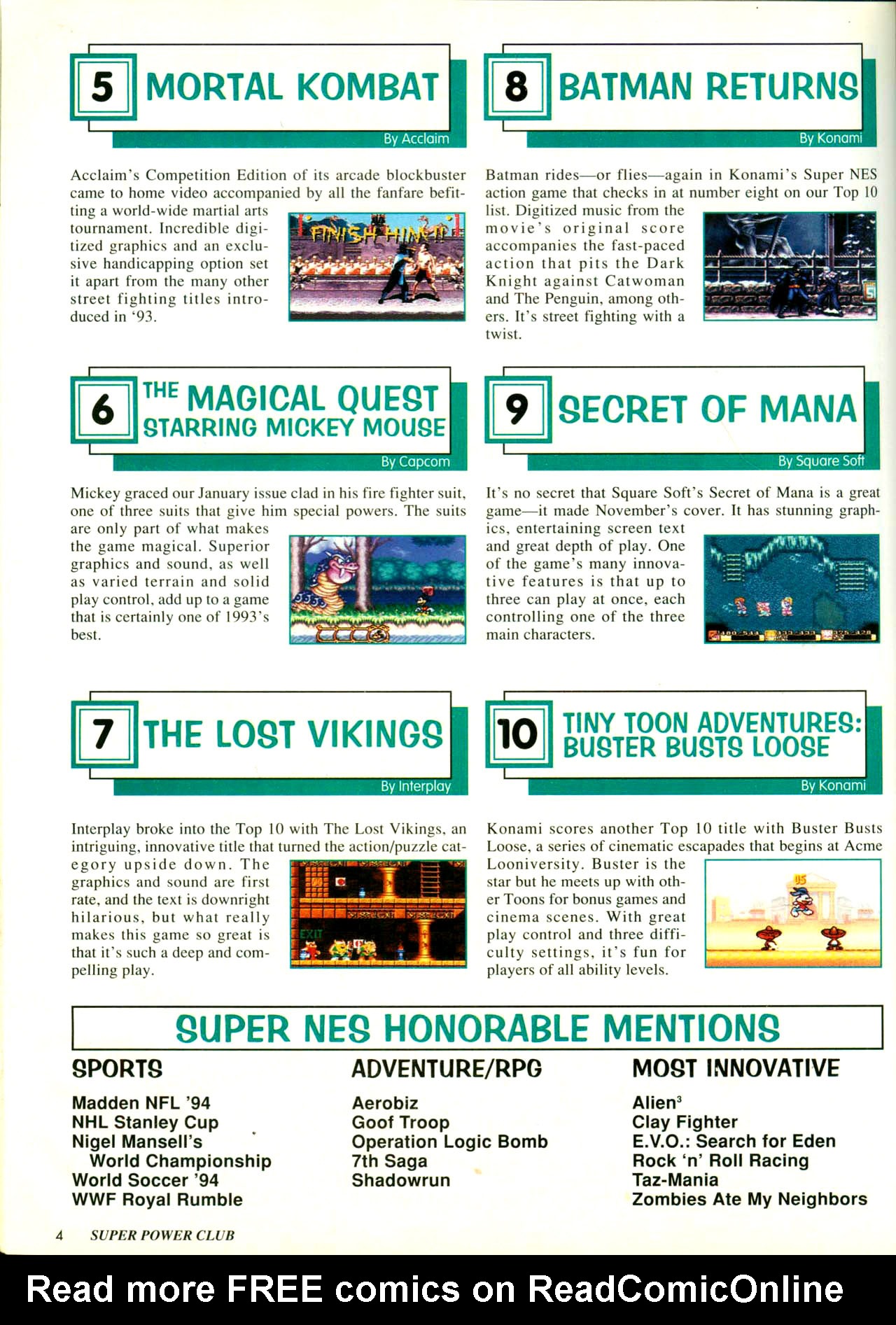 Read online Nintendo Power comic -  Issue #56 - 83