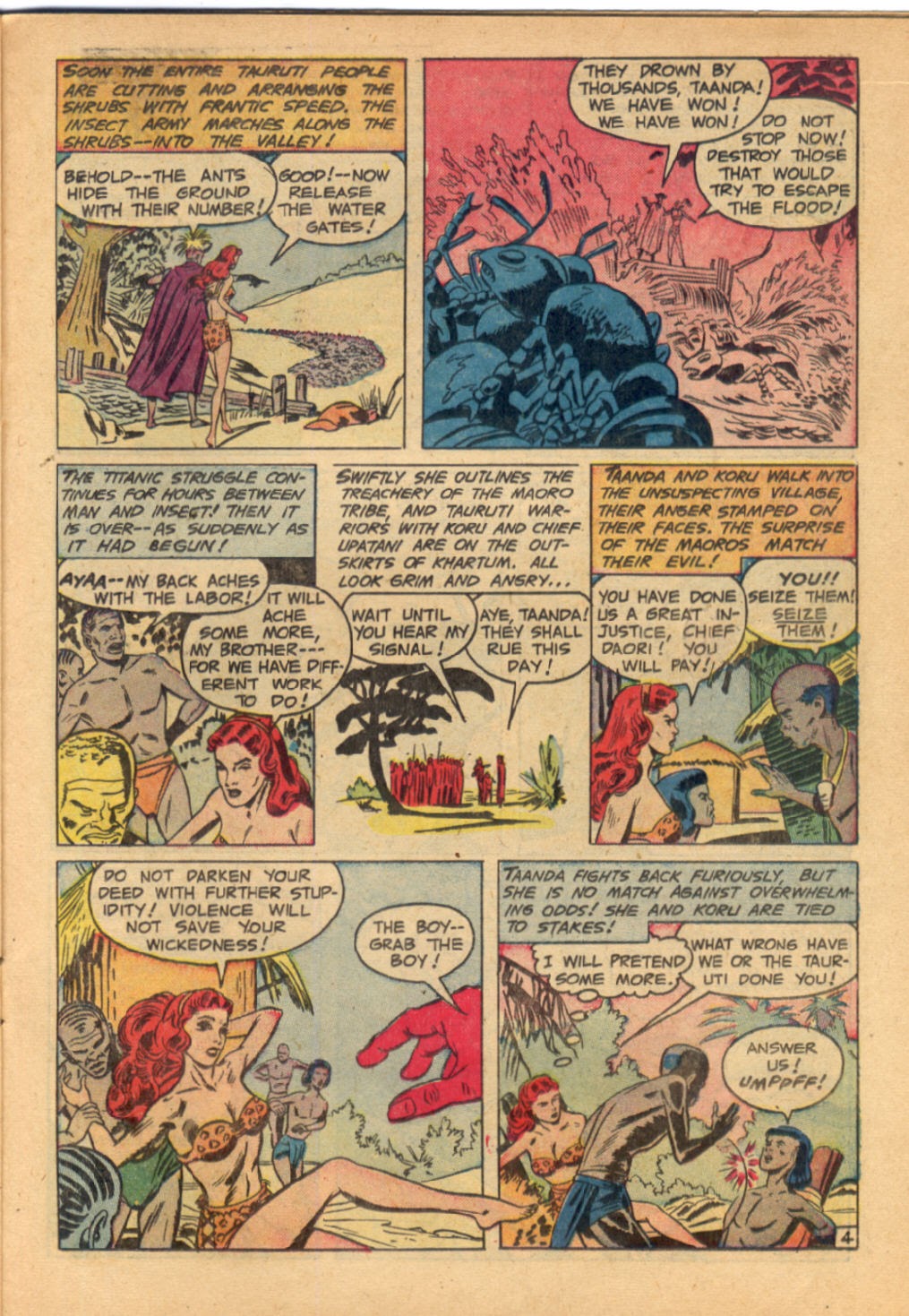 Read online Taanda White Princess of the Jungle comic -  Issue #3 - 23