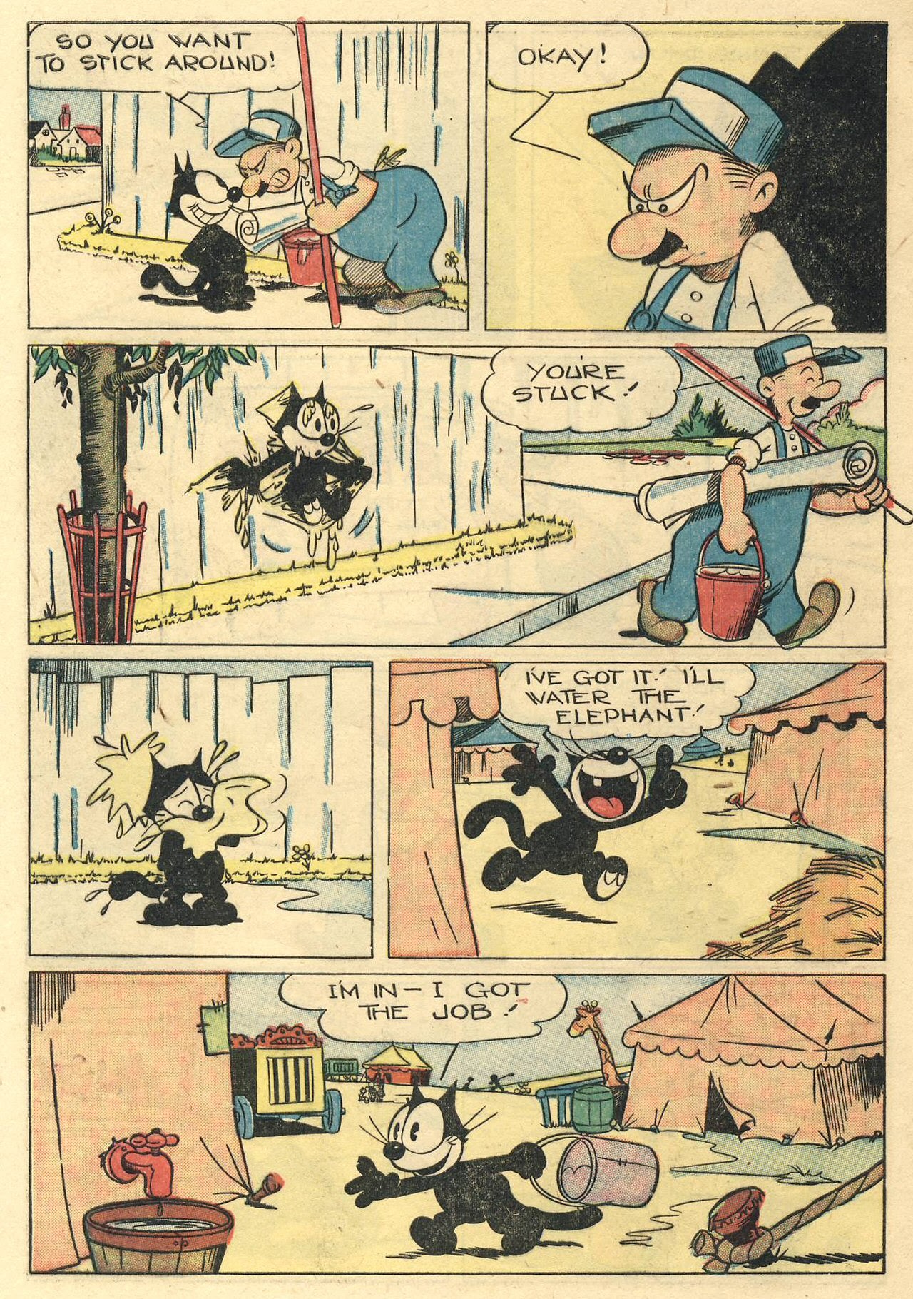 Read online Felix the Cat (1948) comic -  Issue #10 - 6
