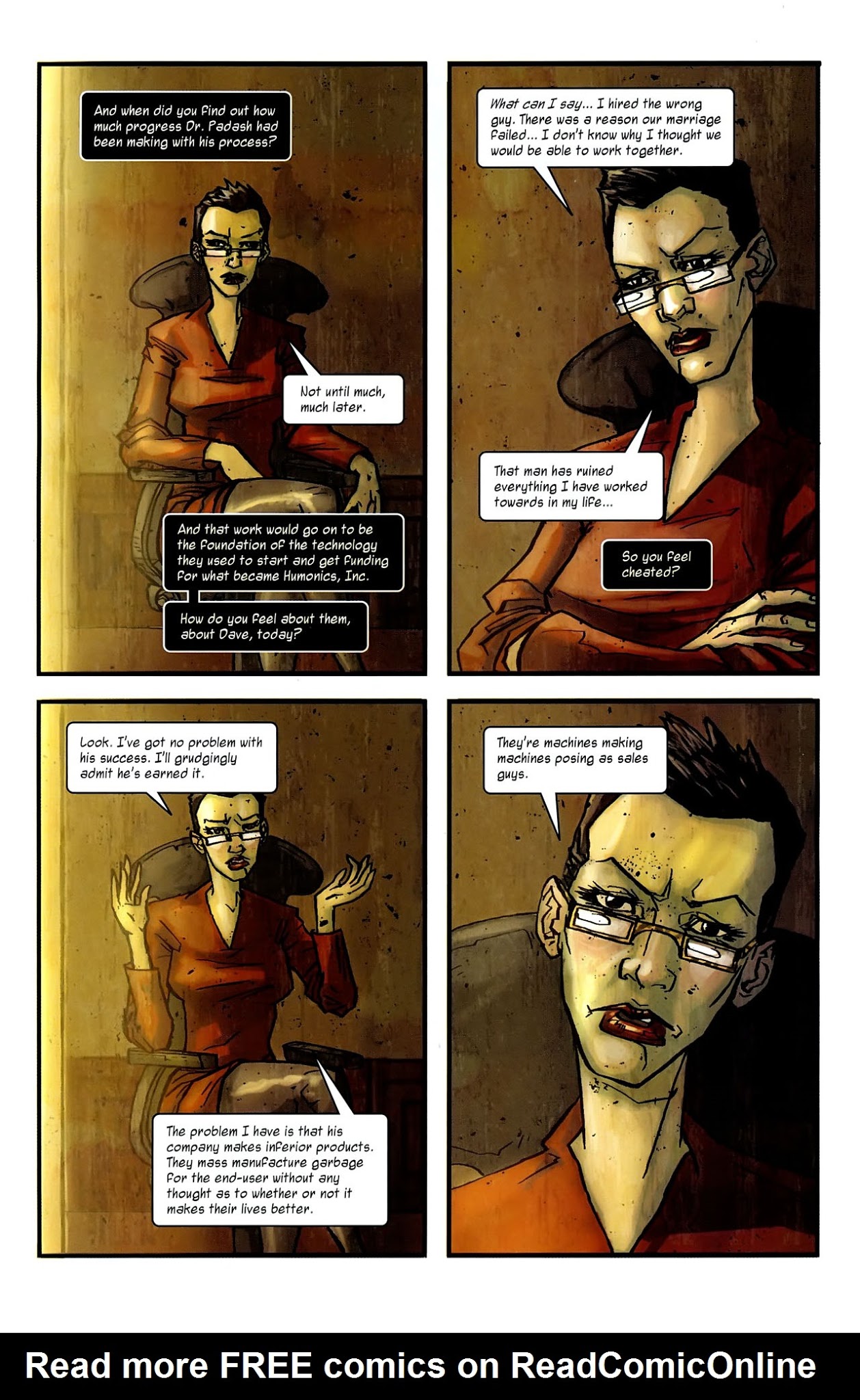 Read online Transhuman comic -  Issue #1 - 17