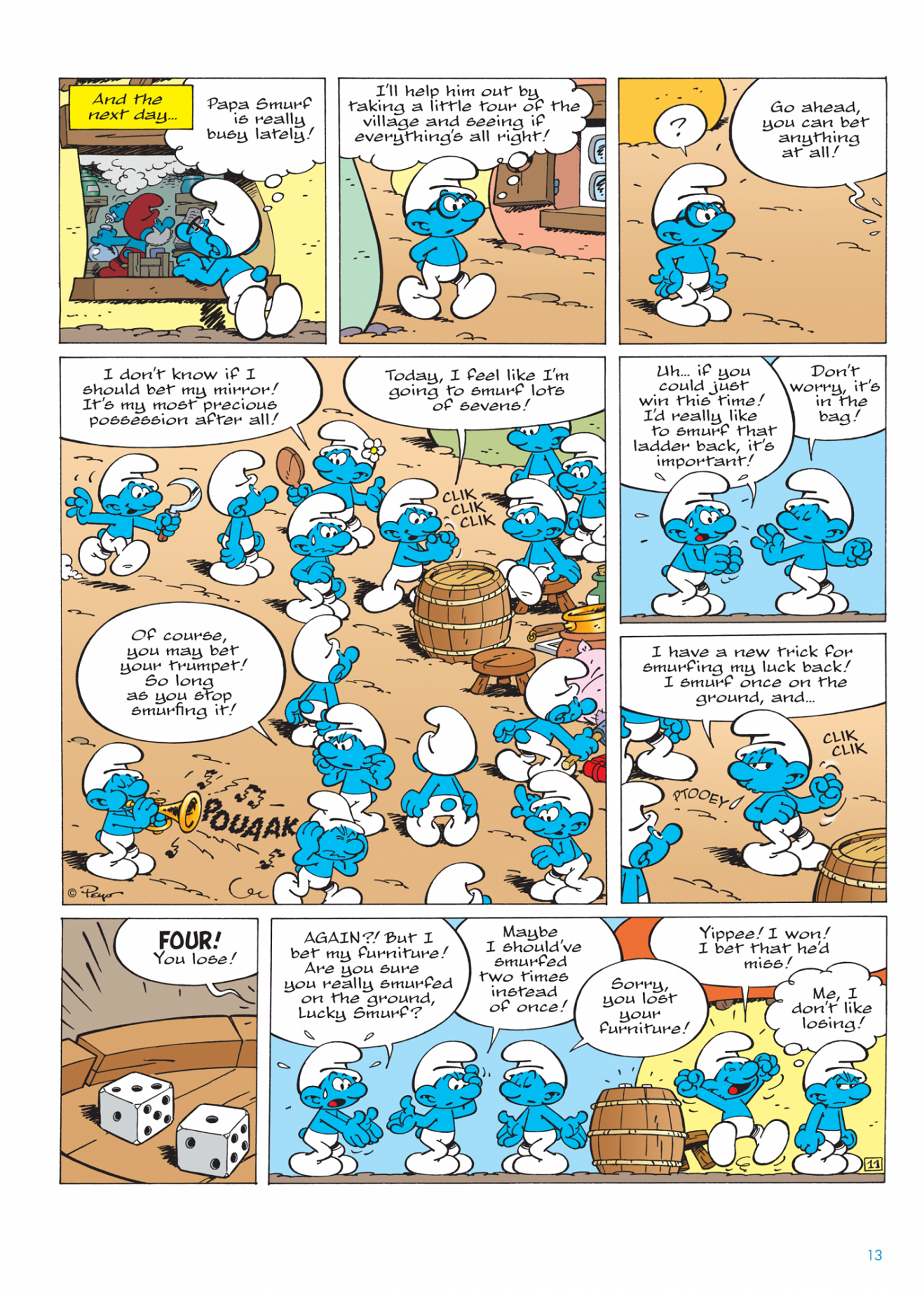 Read online The Smurfs comic -  Issue #25 - 14