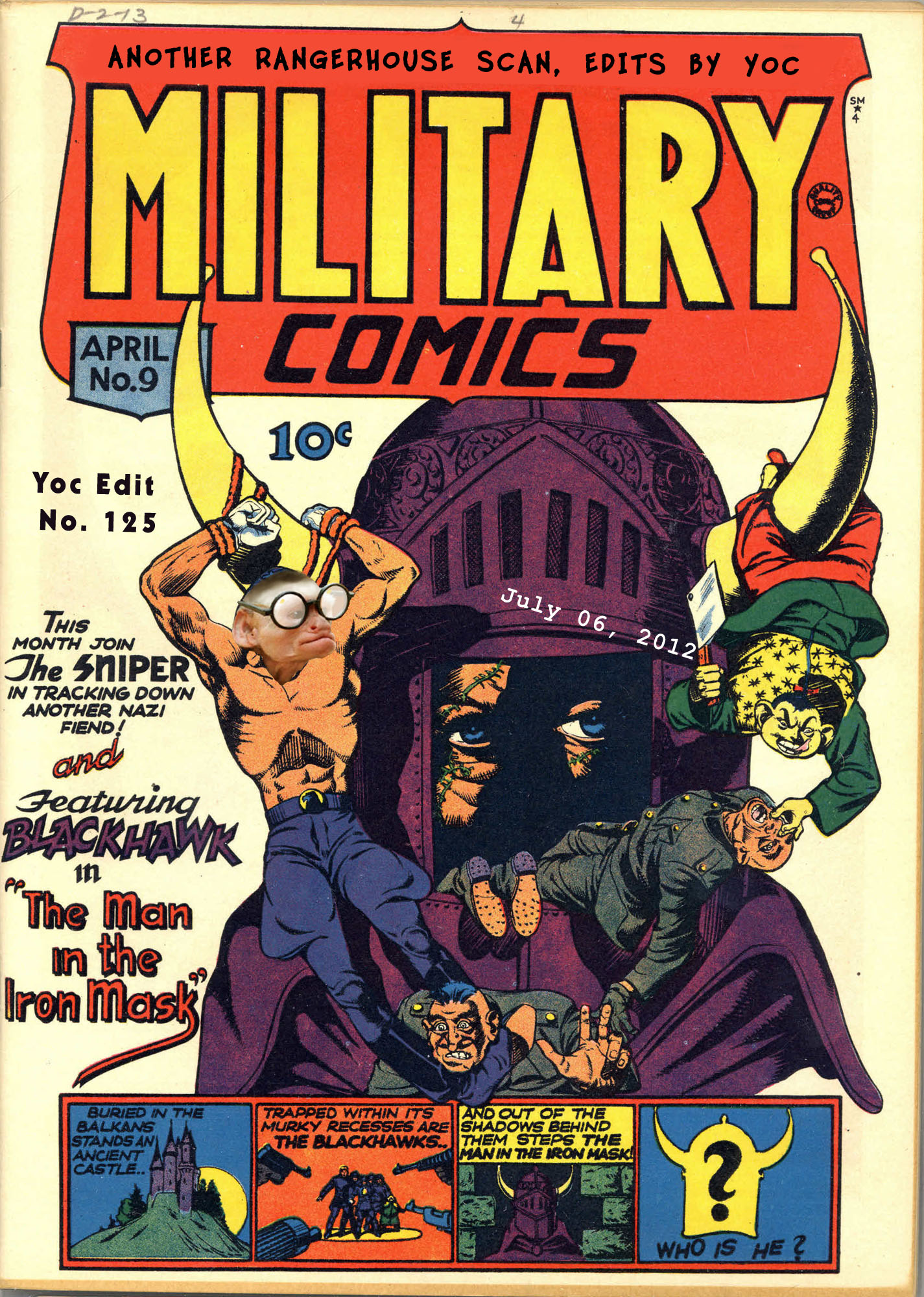 Read online Military Comics comic -  Issue #9 - 69
