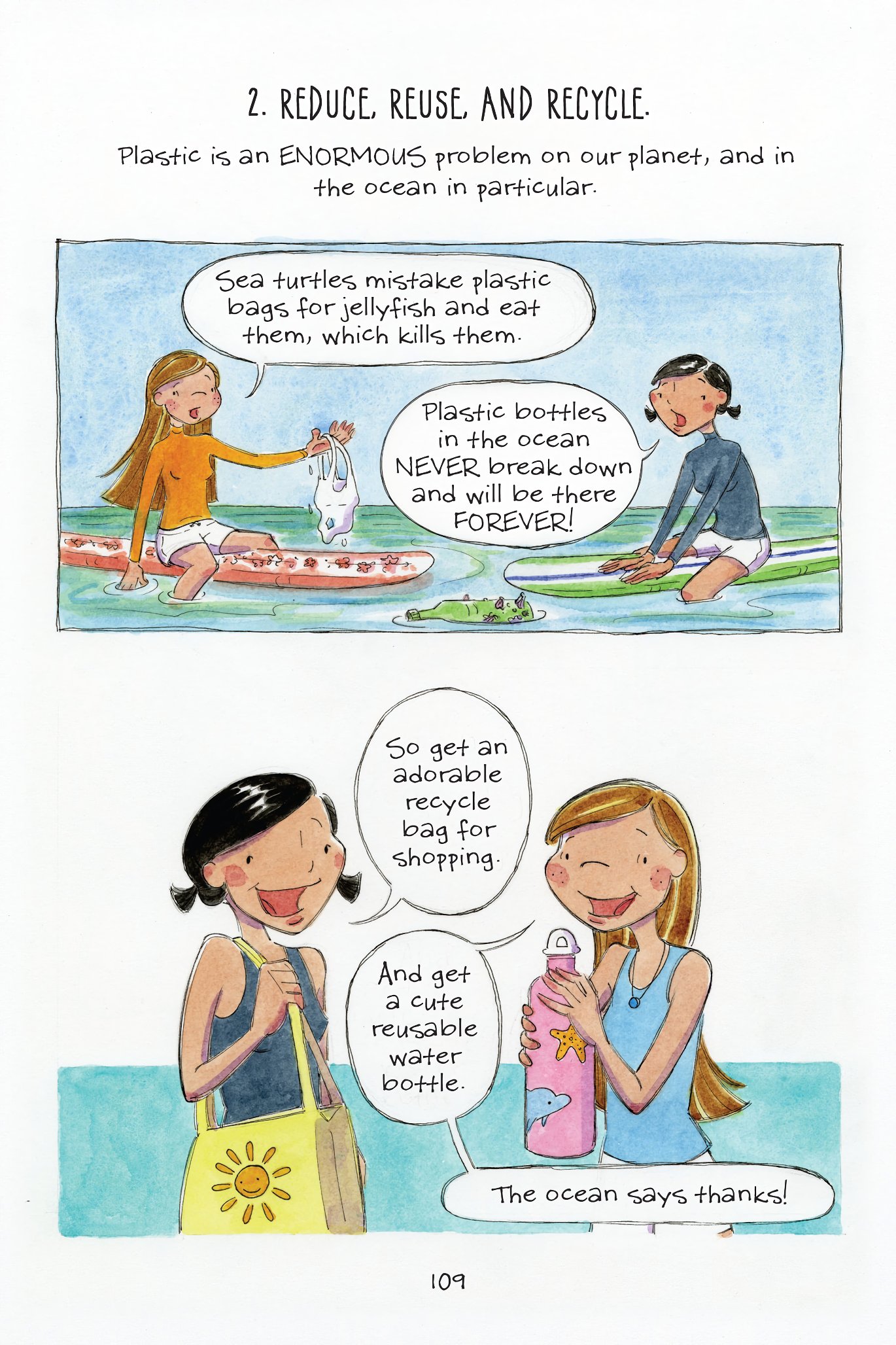 Read online The Science of Surfing: A Surfside Girls Guide to the Ocean comic -  Issue # TPB - 109