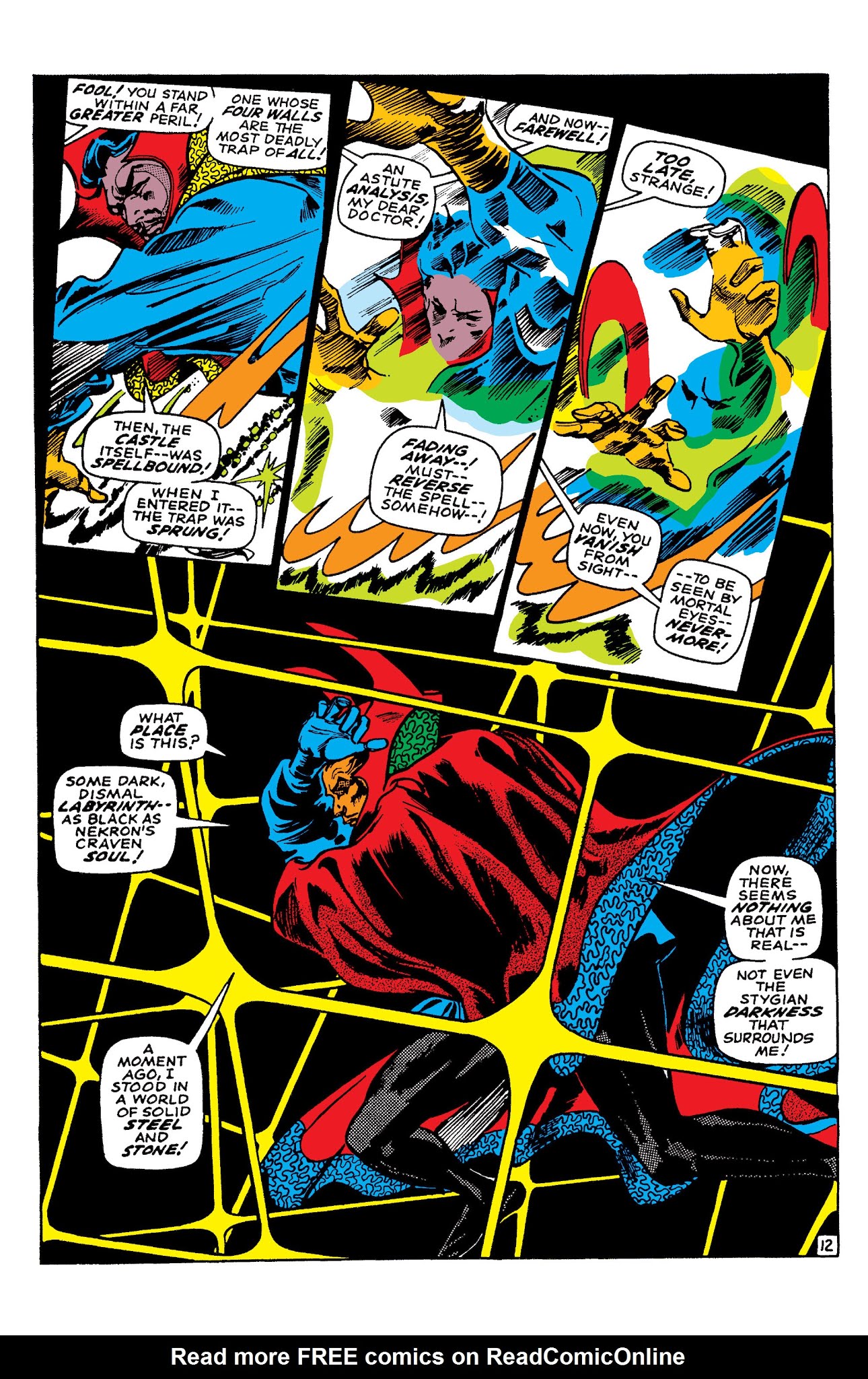 Read online Marvel Masterworks: Doctor Strange comic -  Issue # TPB 3 (Part 2) - 23