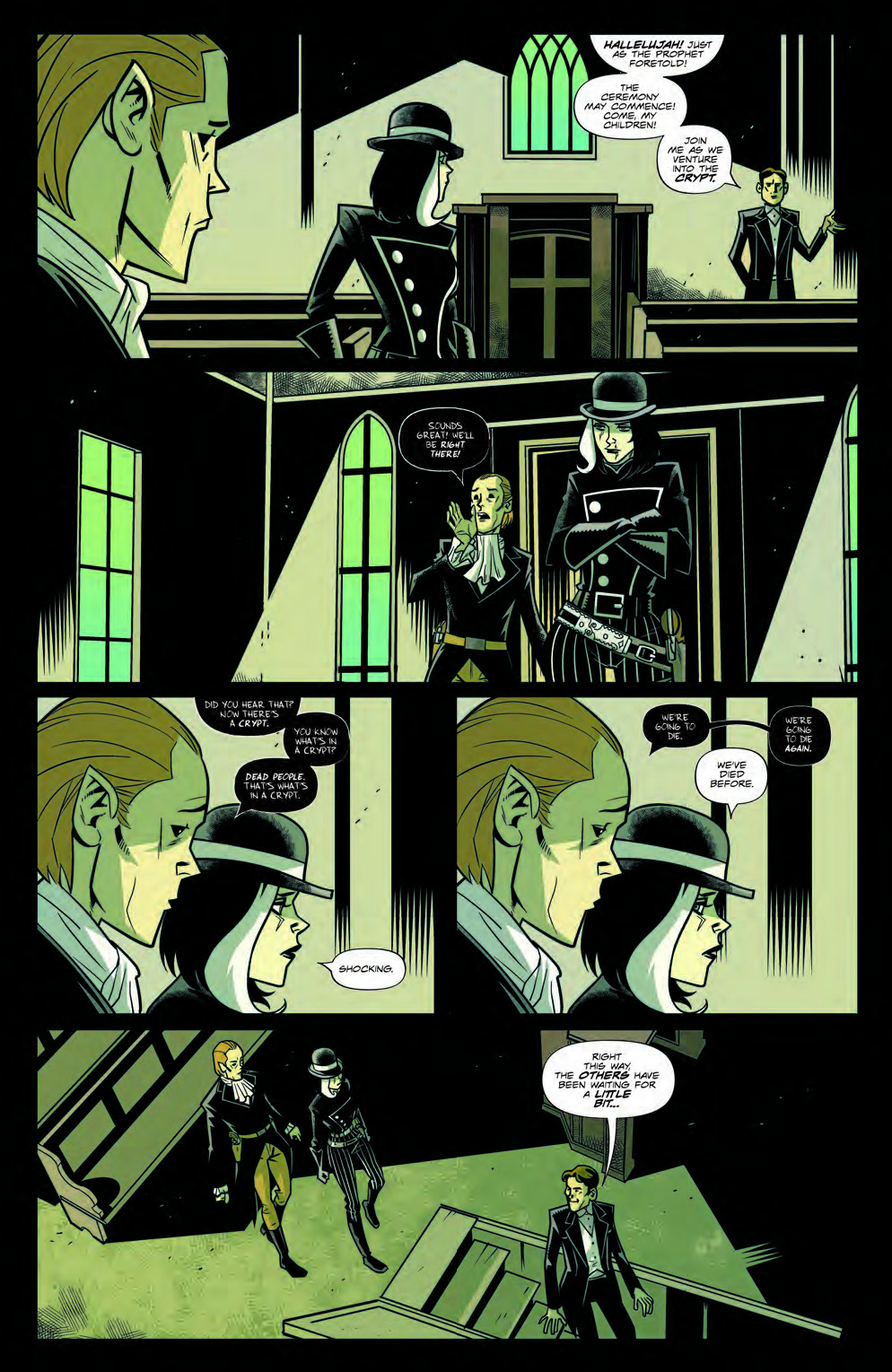 Read online Midnight Western Theatre comic -  Issue #2 - 9