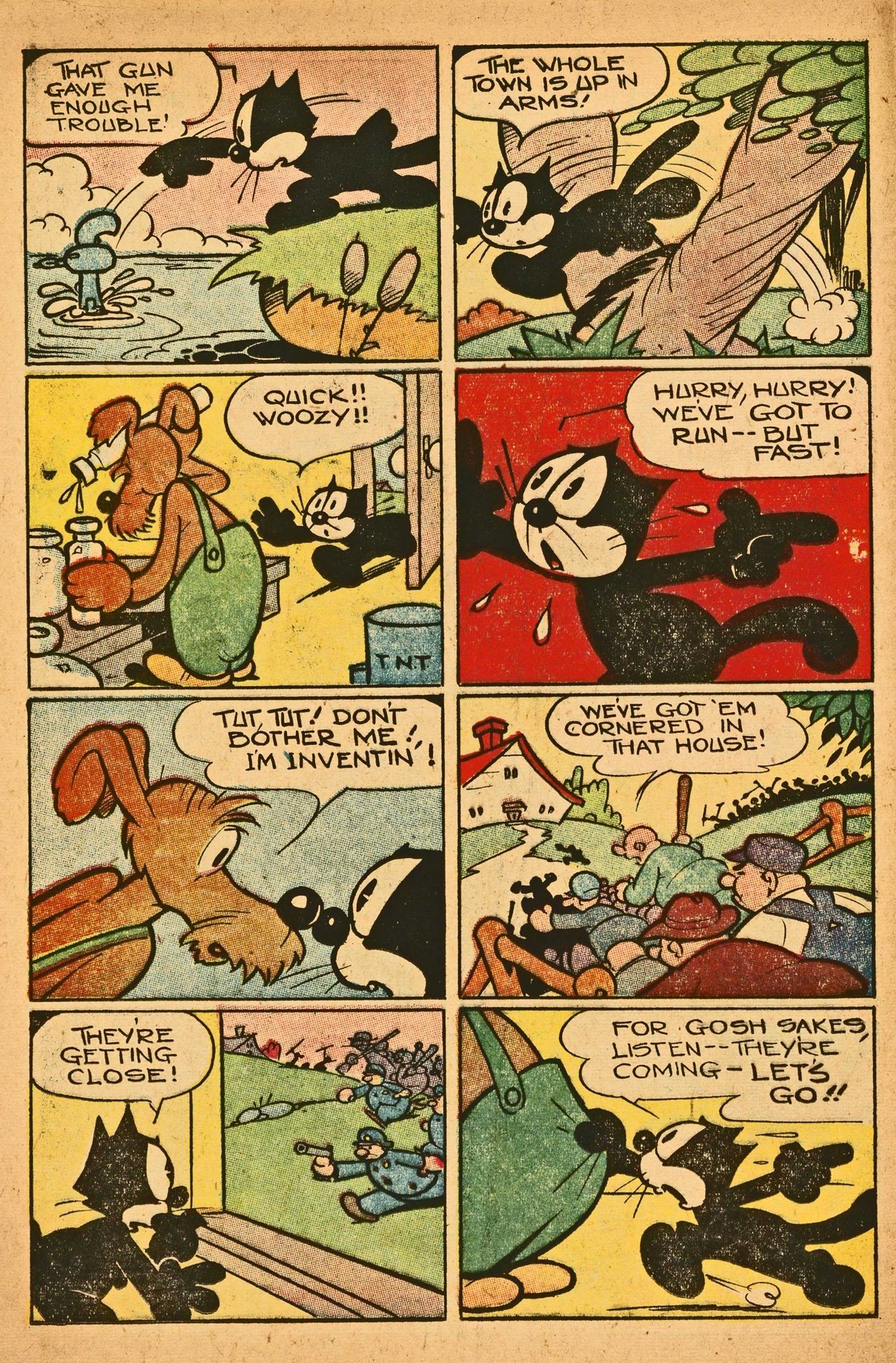 Read online Felix the Cat (1951) comic -  Issue #33 - 12