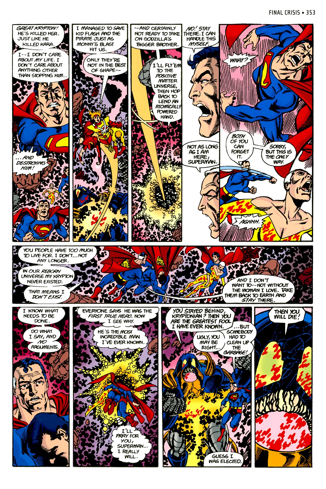 Read online Crisis on Infinite Earths (1985) comic -  Issue # _Absolute Edition 2 - 153