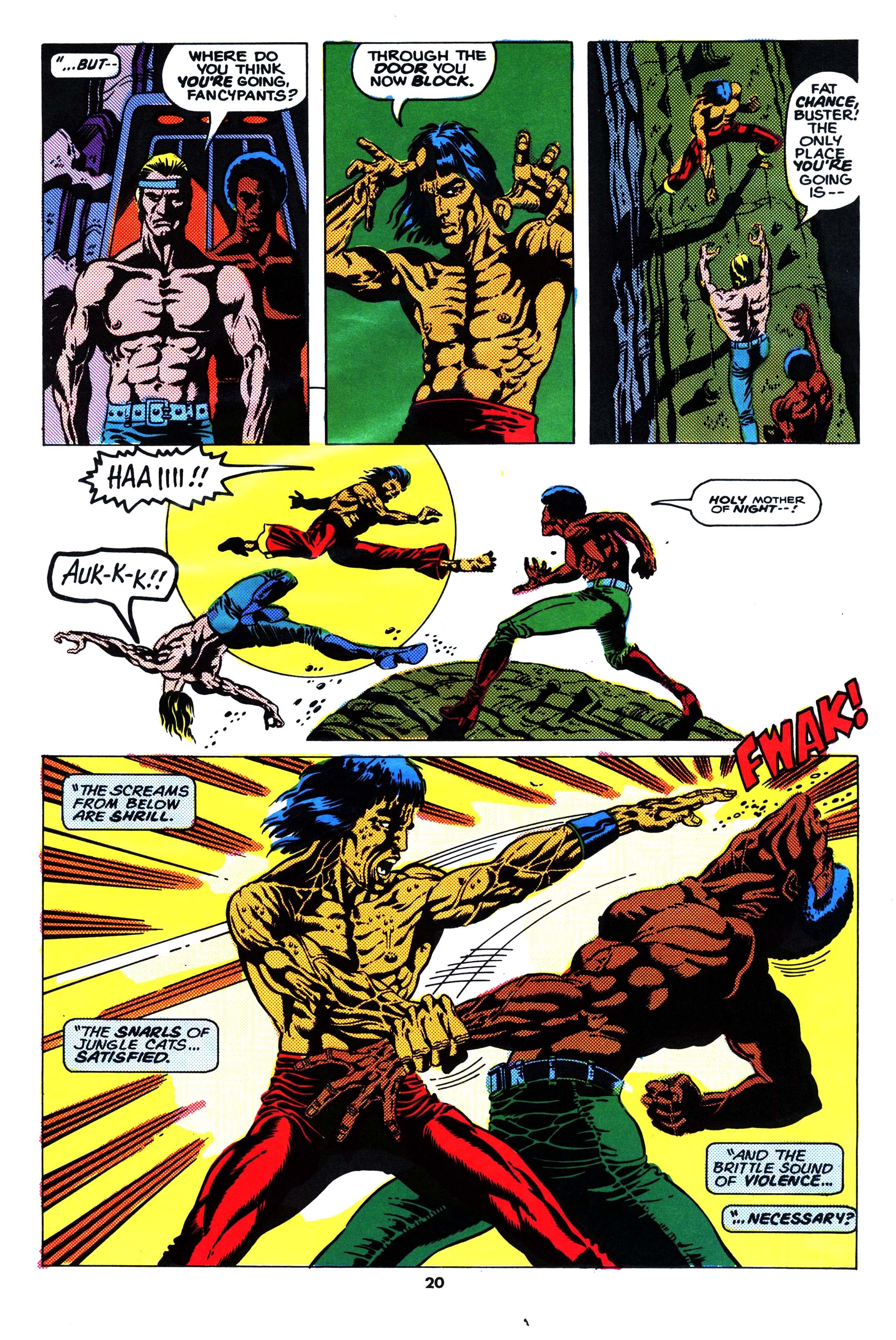 Read online Action Force comic -  Issue #20 - 20