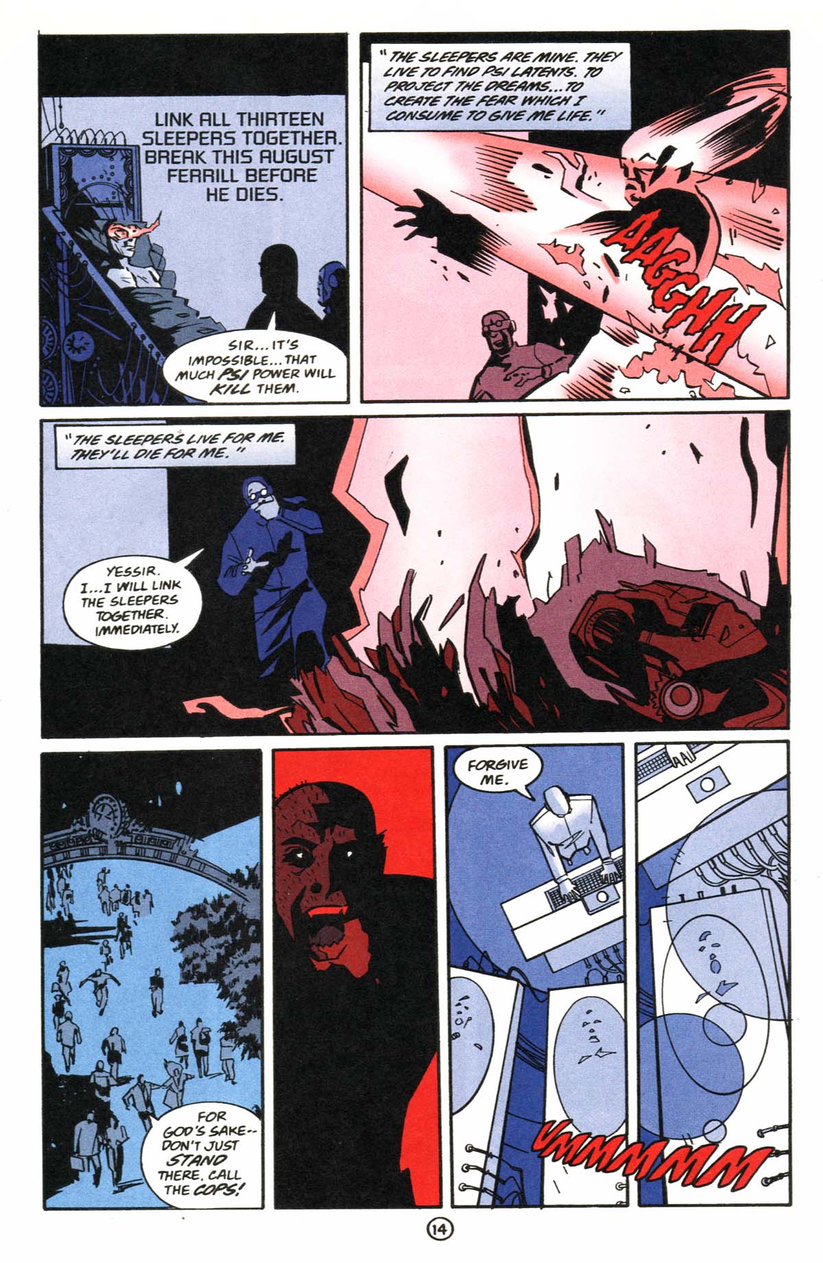 Read online Night Force comic -  Issue #7 - 15