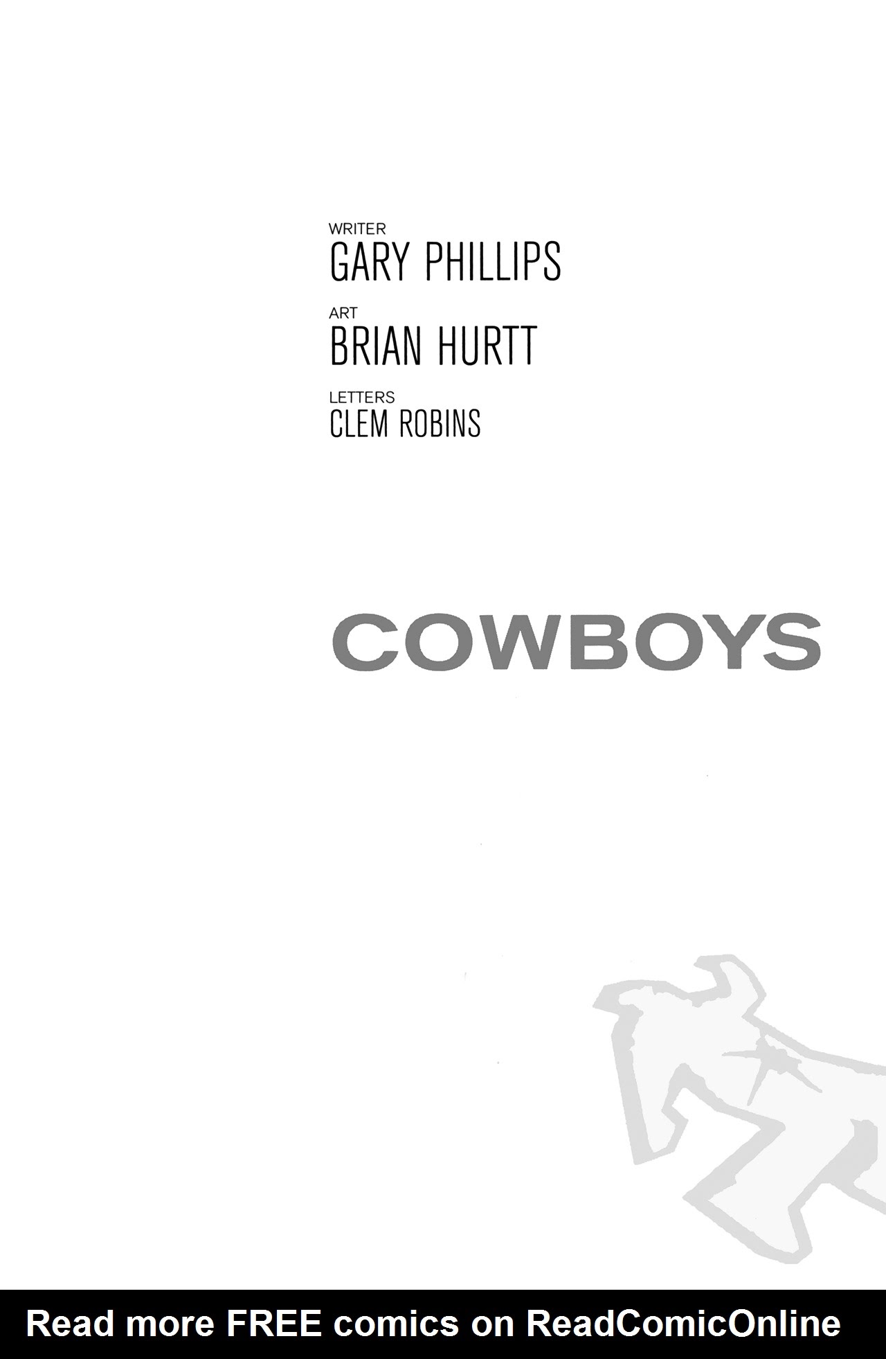 Read online Cowboys comic -  Issue # TPB (Part 1) - 5