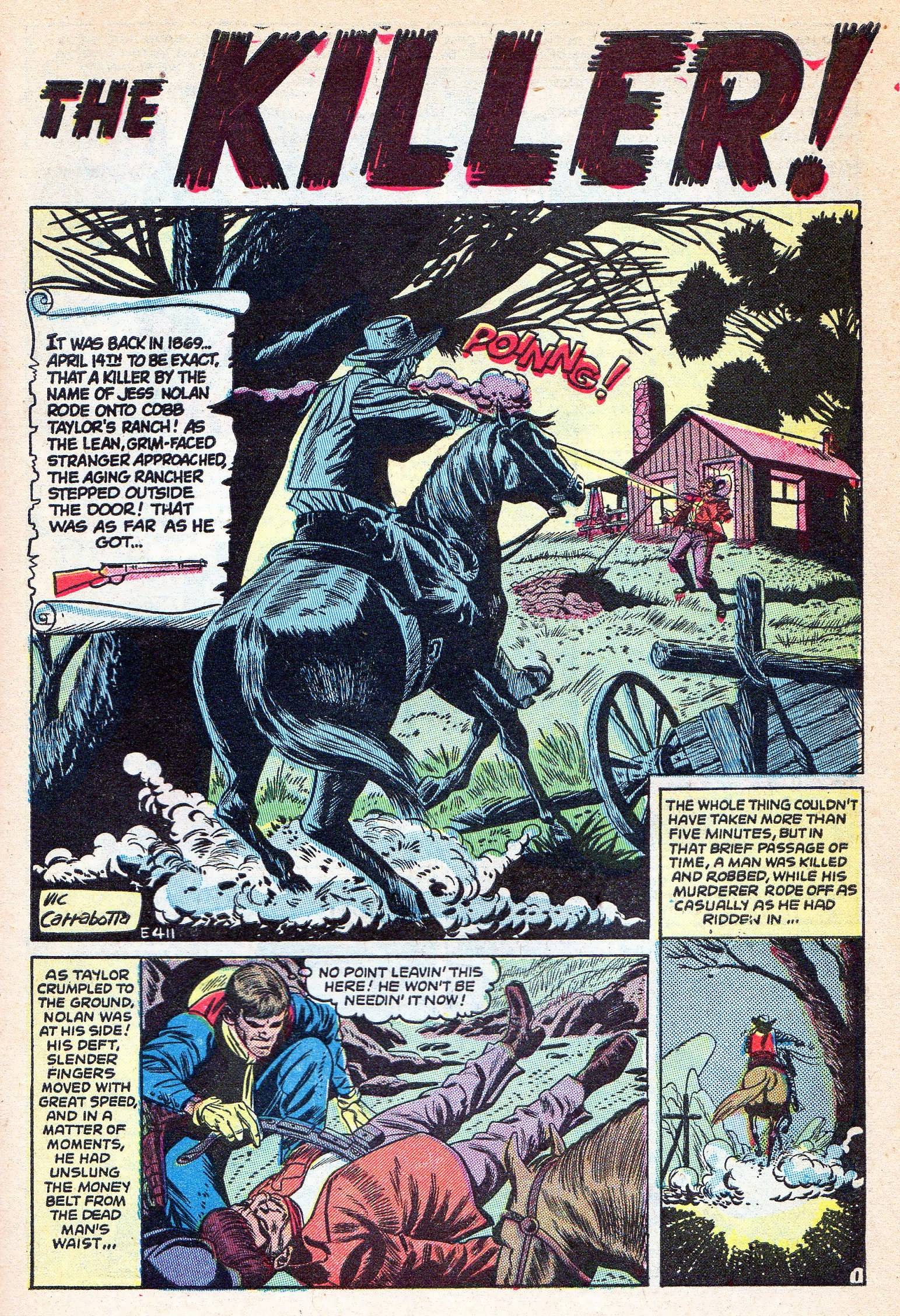 Read online Western Outlaws (1954) comic -  Issue #3 - 27