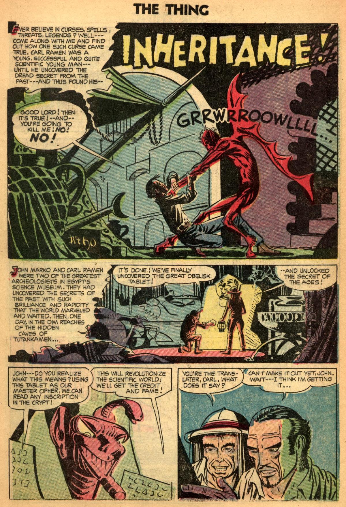 Read online The Thing! (1952) comic -  Issue #14 - 29