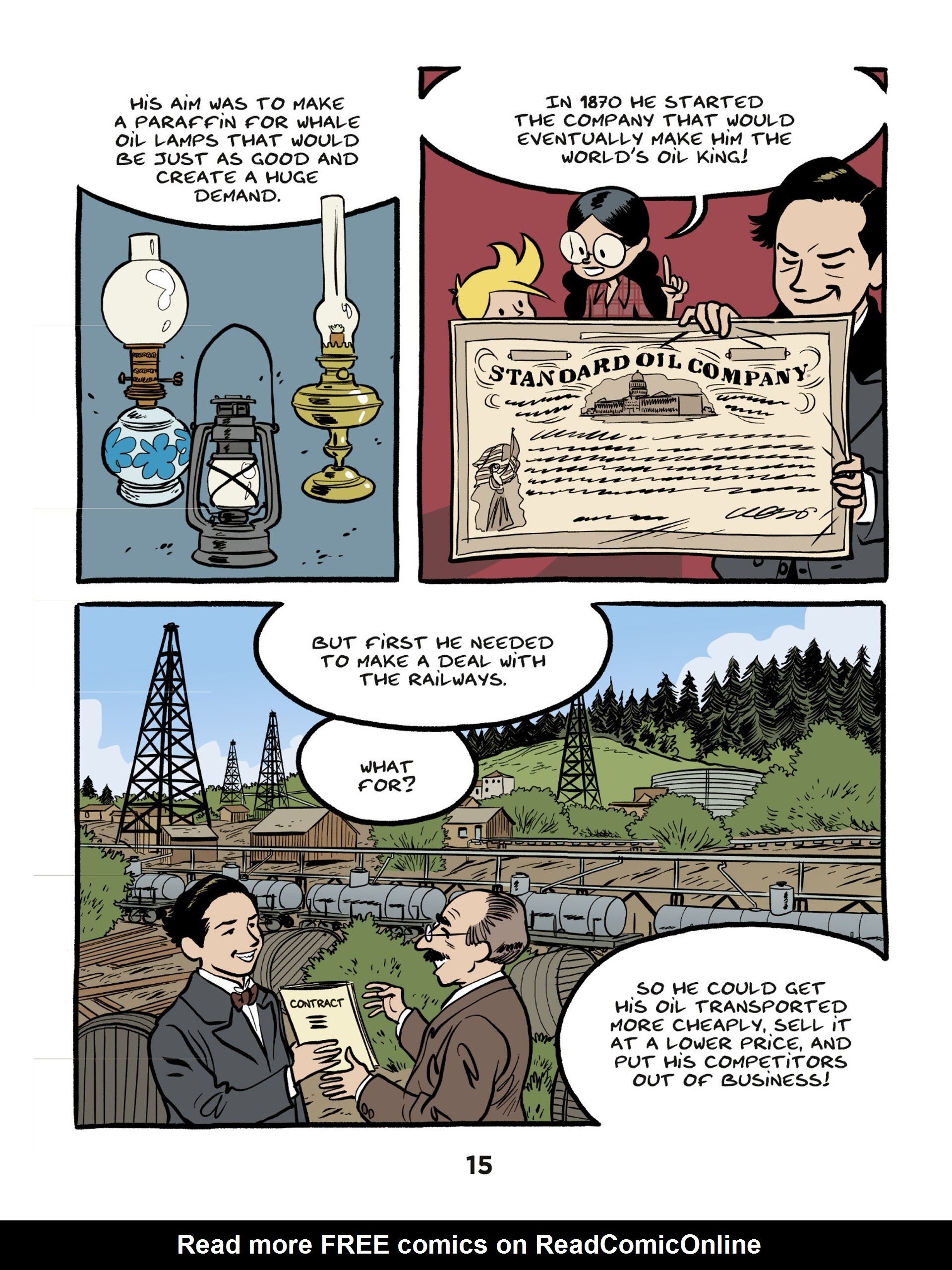 Read online On The History Trail With Ariane & Nino comic -  Issue #4 - 15
