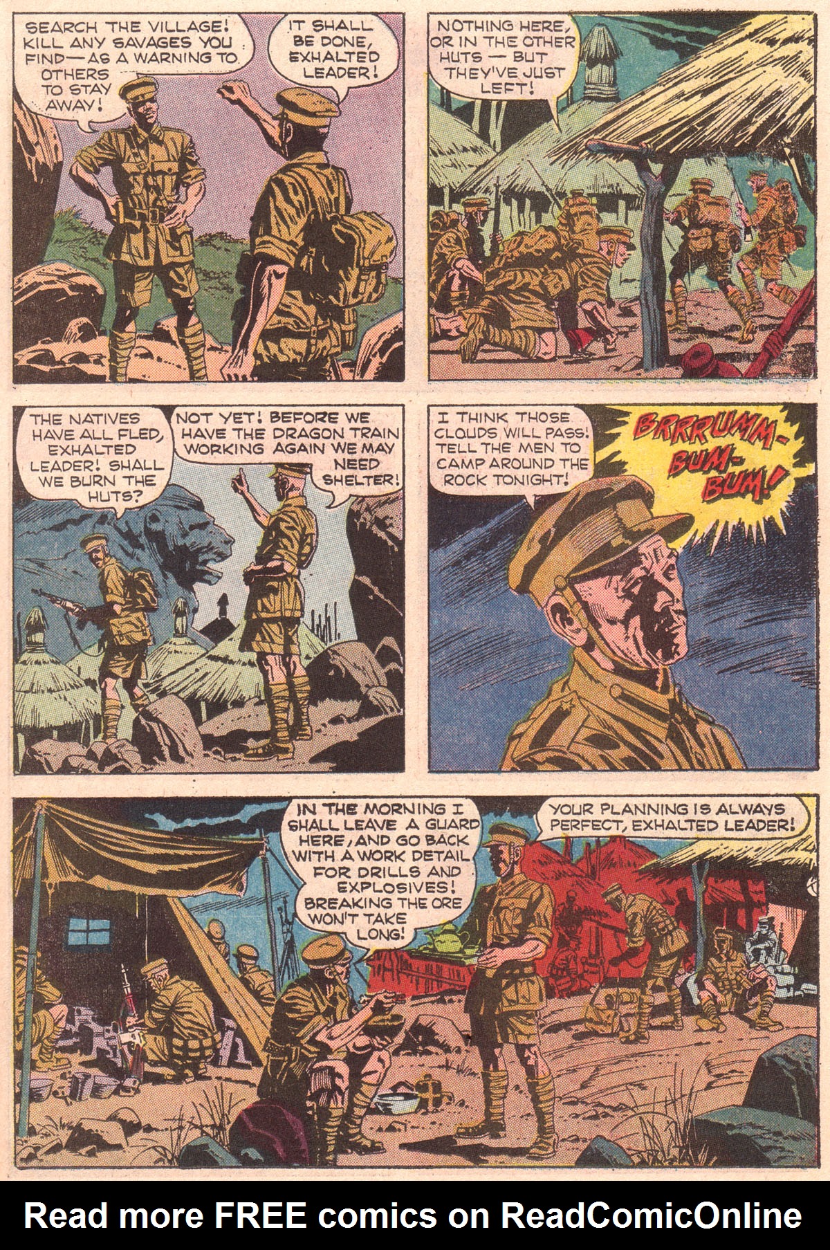 Read online Korak, Son of Tarzan (1964) comic -  Issue #22 - 23