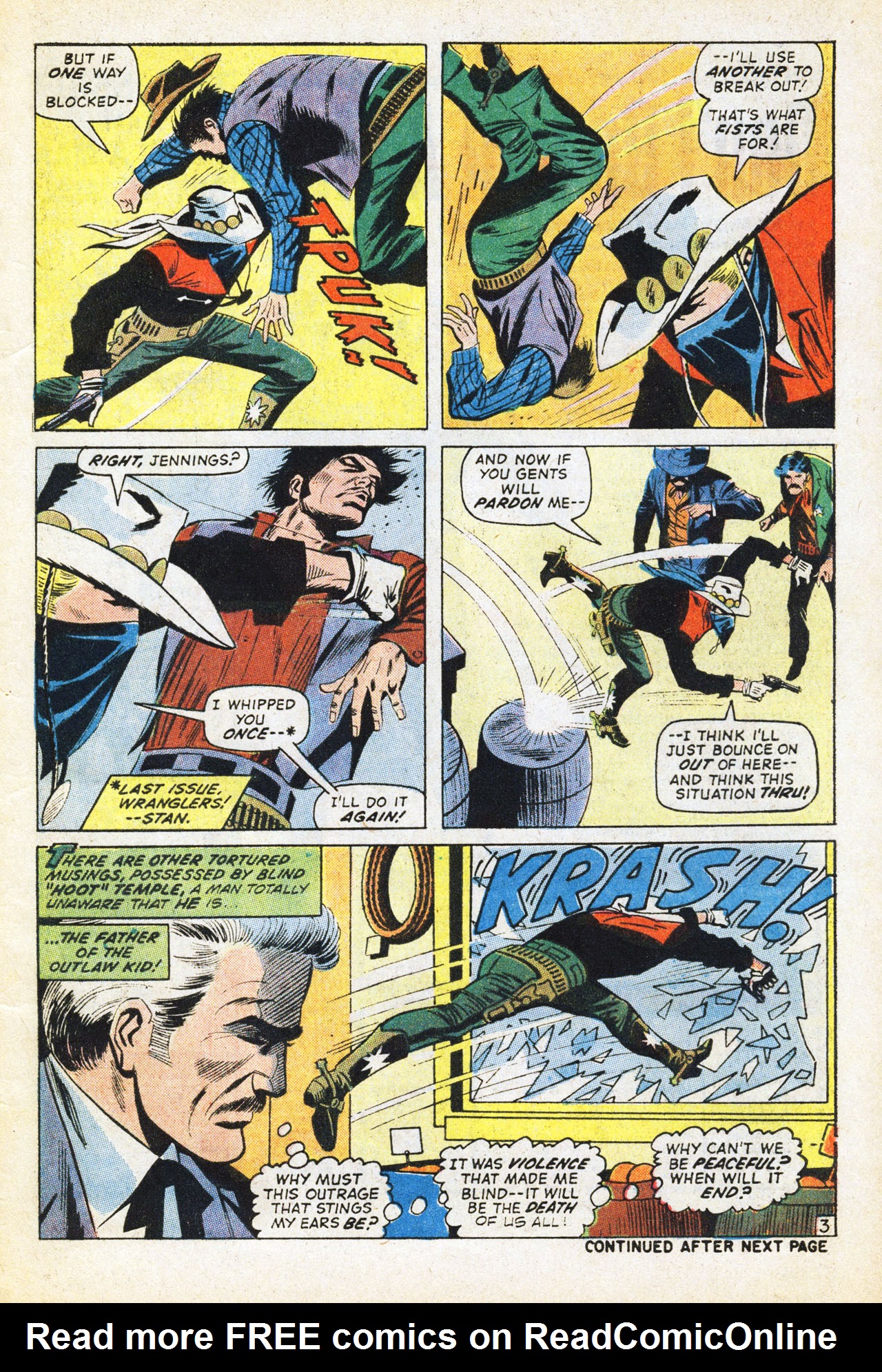 Read online The Outlaw Kid (1970) comic -  Issue #11 - 5