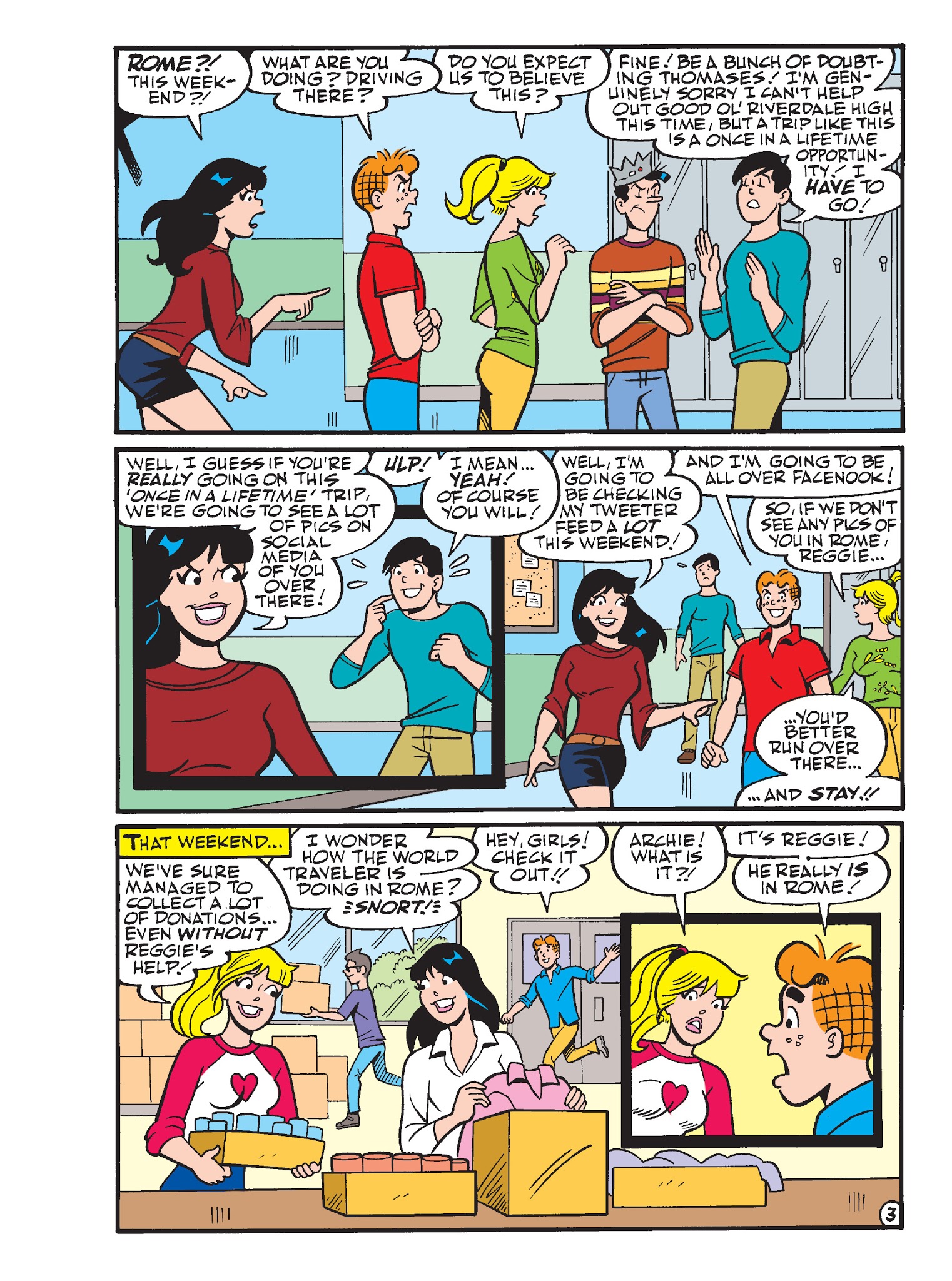 Read online Archie's Funhouse Double Digest comic -  Issue #24 - 4