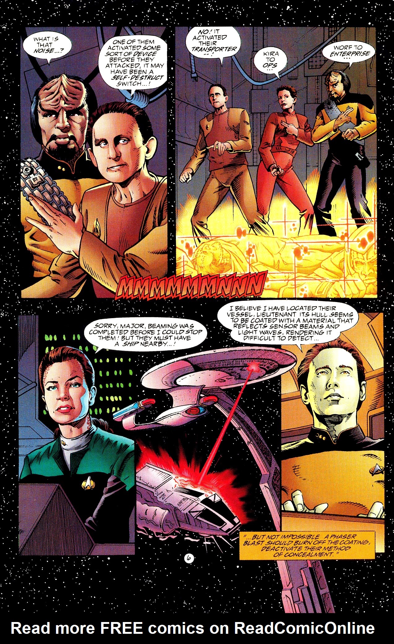 Read online Star Trek: Deep Space Nine/The Next Generation comic -  Issue #1 - 8