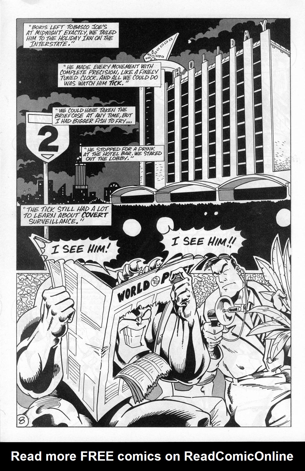 Read online The Tick comic -  Issue #7 - 9