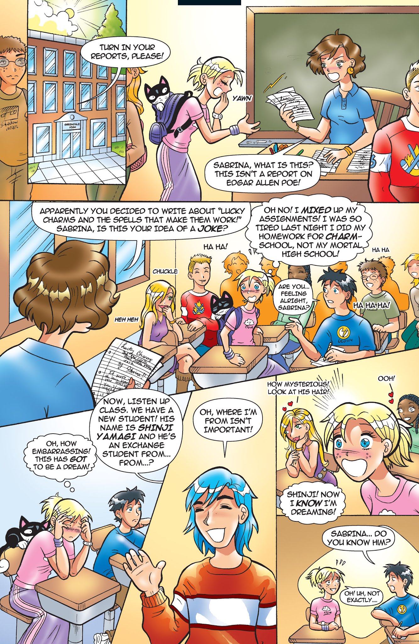 Read online Sabrina the Teenage Witch (2000) comic -  Issue #58 - 7