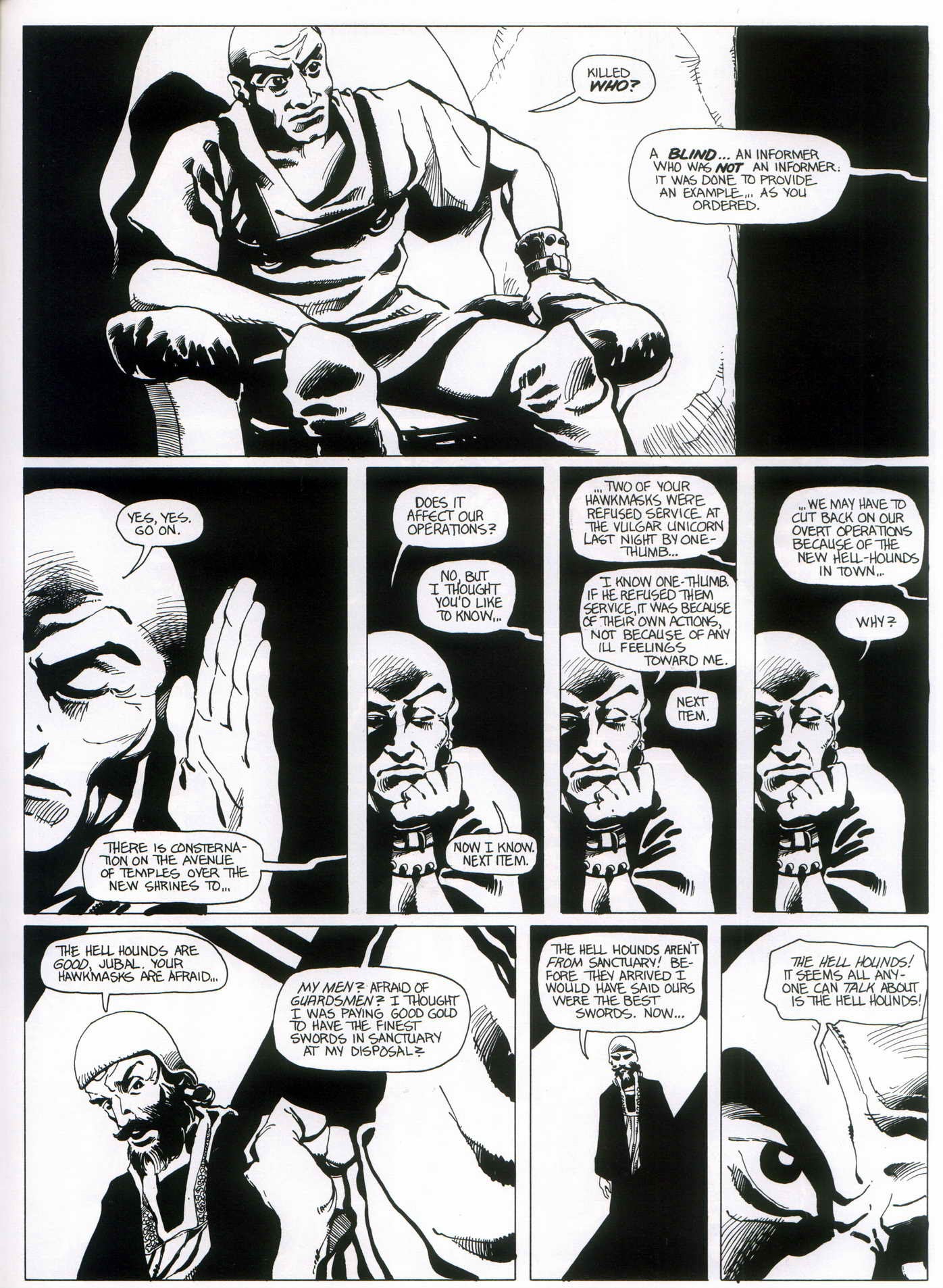 Read online Thieves' World comic -  Issue #1 - 37