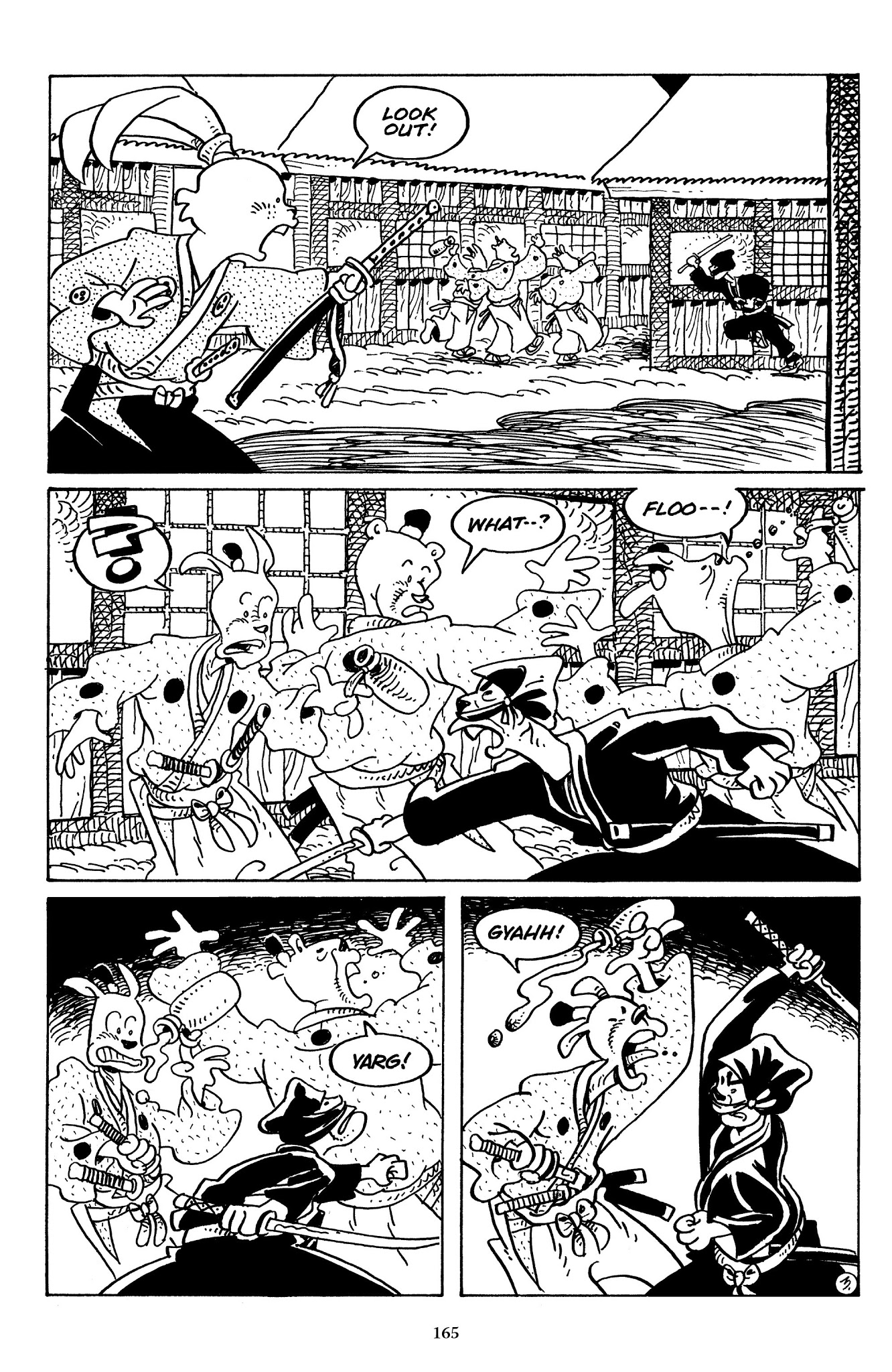 Read online The Usagi Yojimbo Saga comic -  Issue # TPB 7 - 161