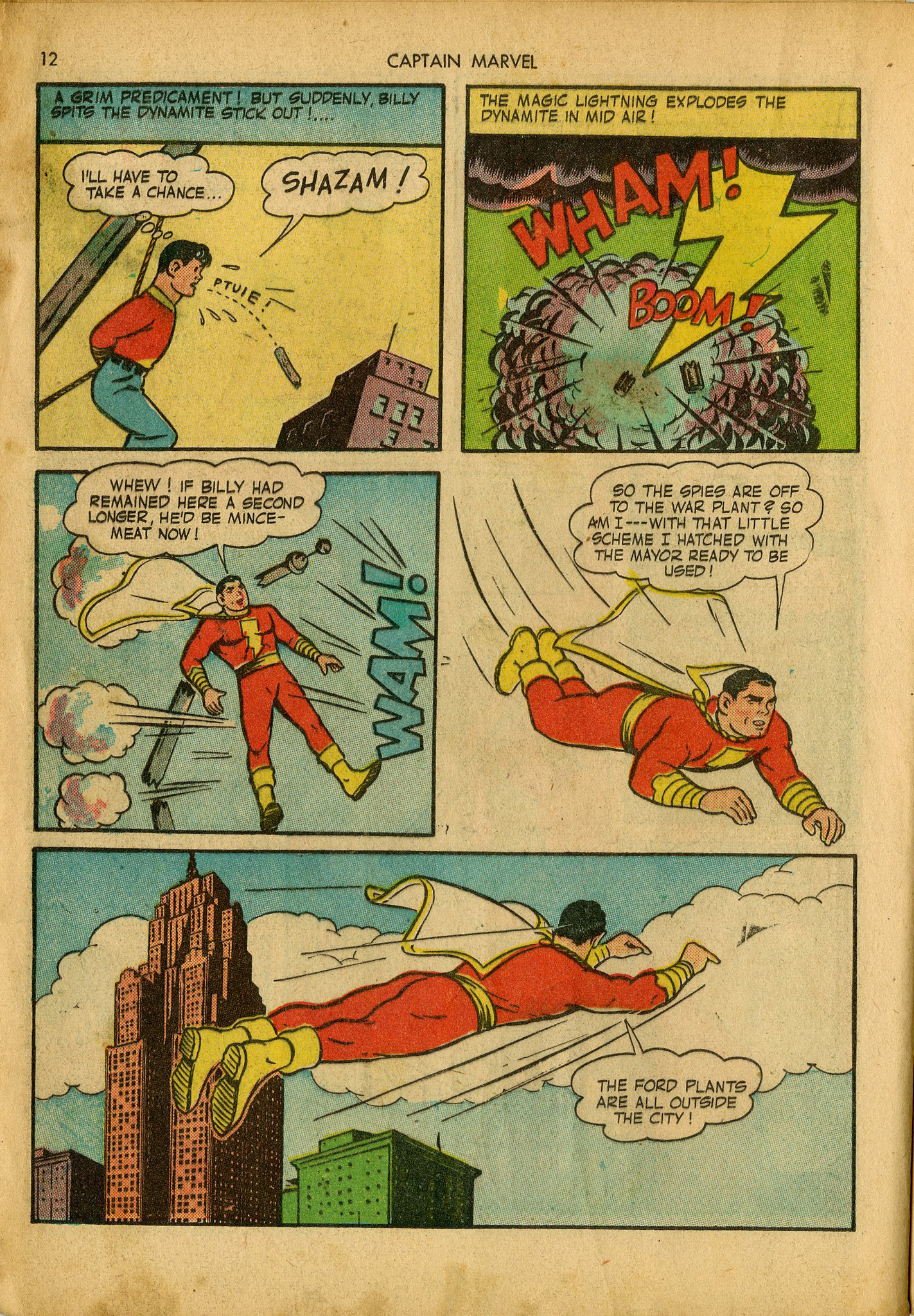 Read online Captain Marvel Adventures comic -  Issue #25 - 12