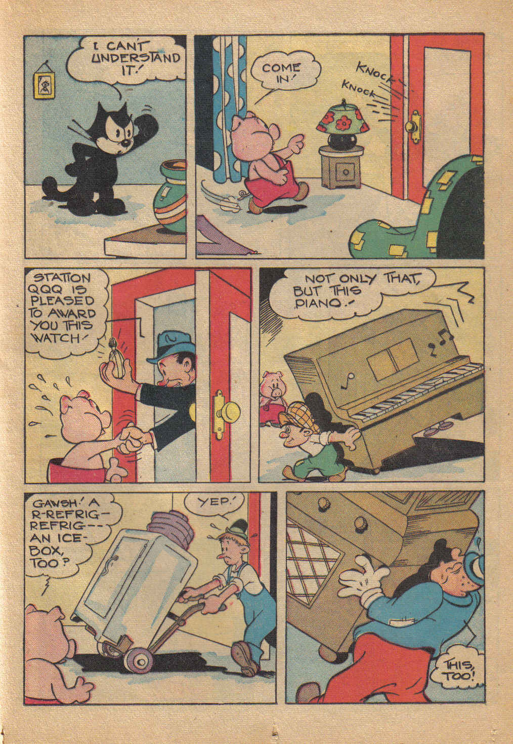 Read online Felix the Cat (1948) comic -  Issue #5 - 35