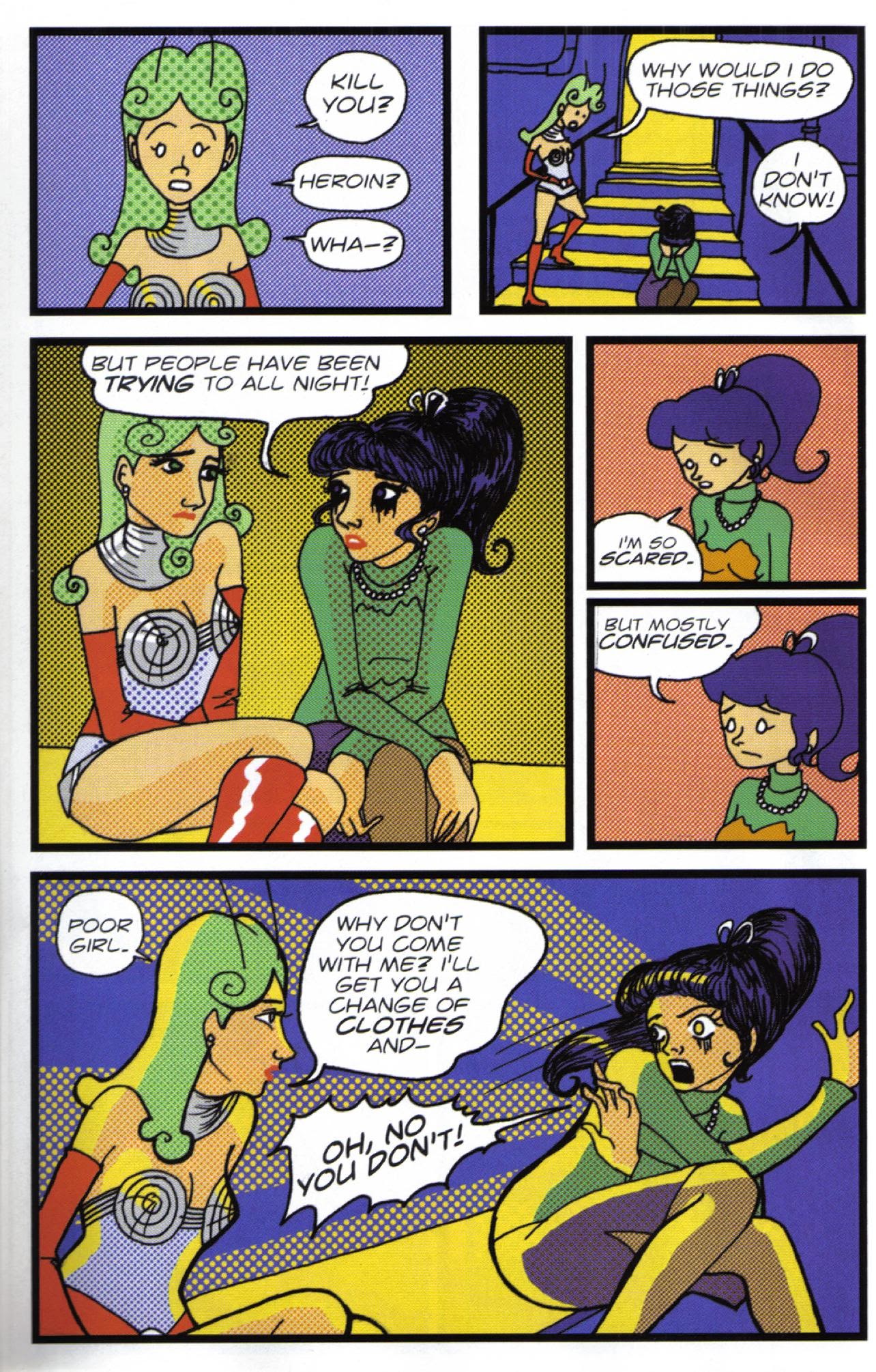 Read online I Was Kidnapped By Lesbian Pirates From Outer Space comic -  Issue #1 - 14
