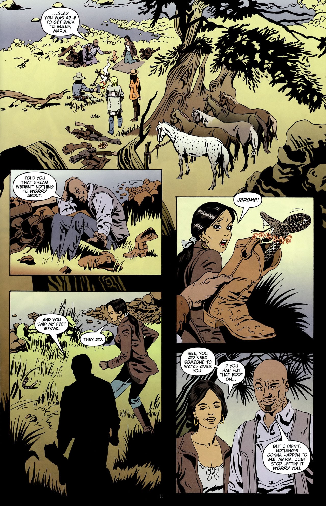 Read online Desperadoes: Buffalo Dreams comic -  Issue #2 - 13