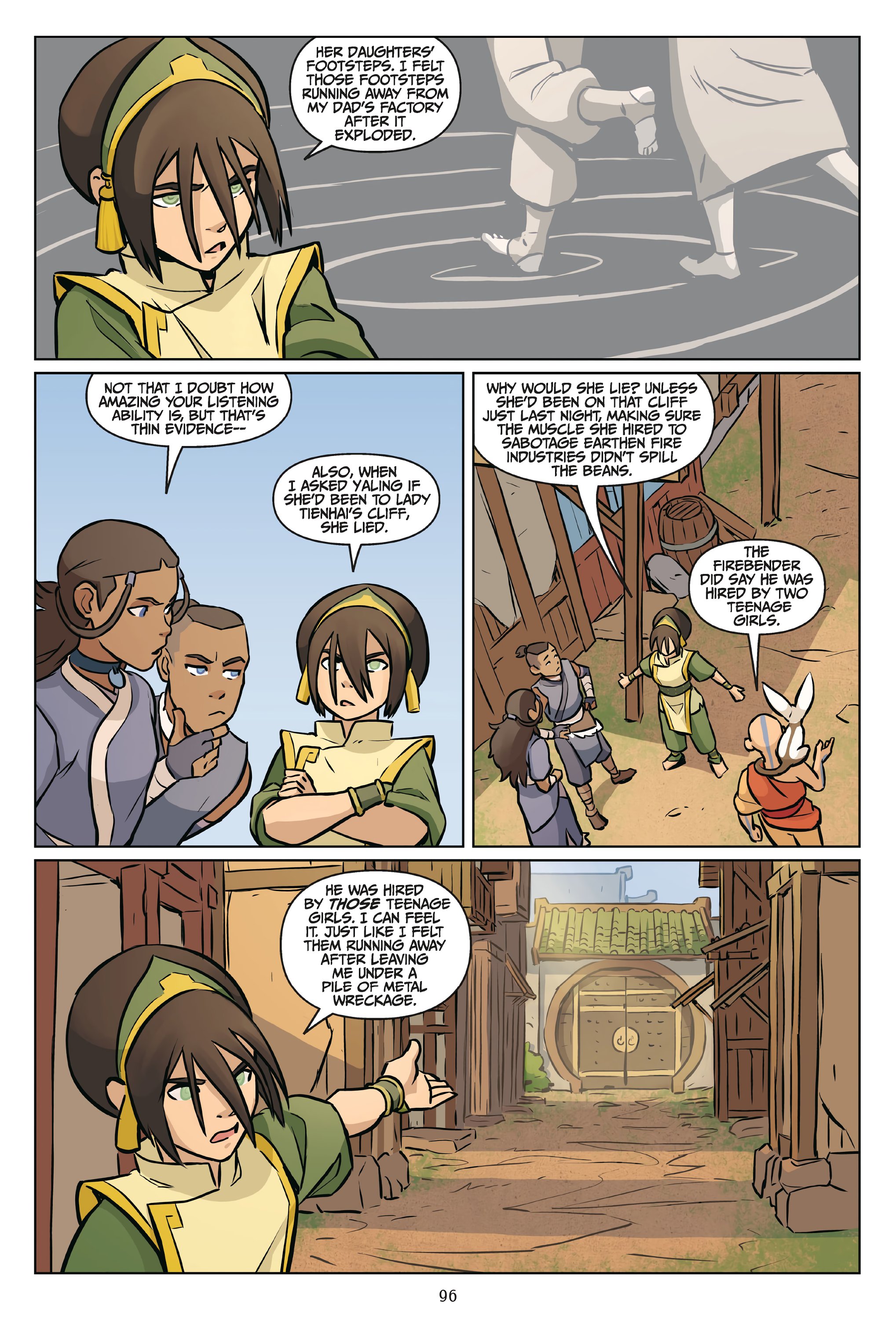 Read online Nickelodeon Avatar: The Last Airbender - Imbalance comic -  Issue # _Omnibus (Part 1) - 97