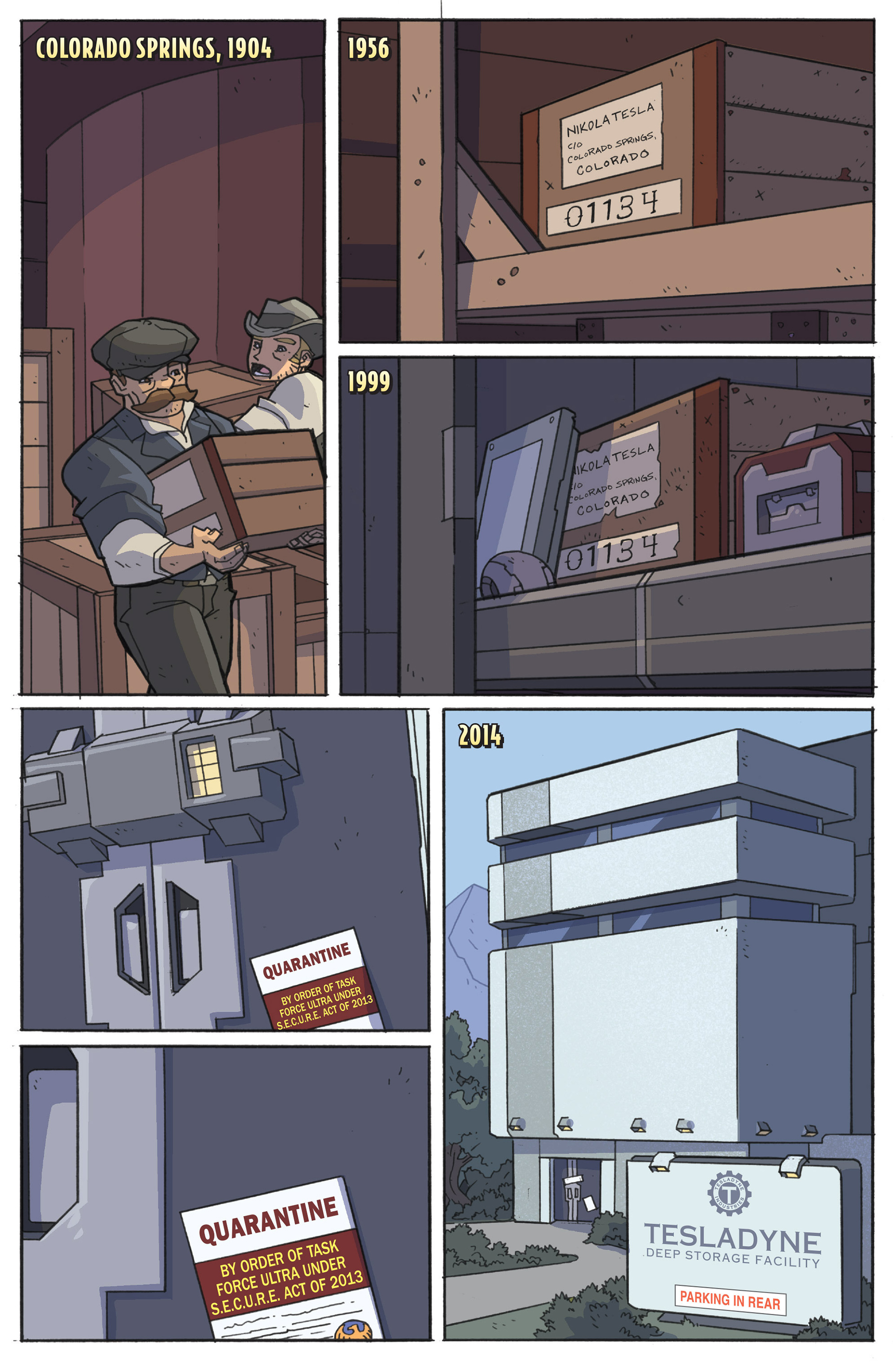 Read online Atomic Robo and the Knights of the Golden Circle comic -  Issue #5 - 23