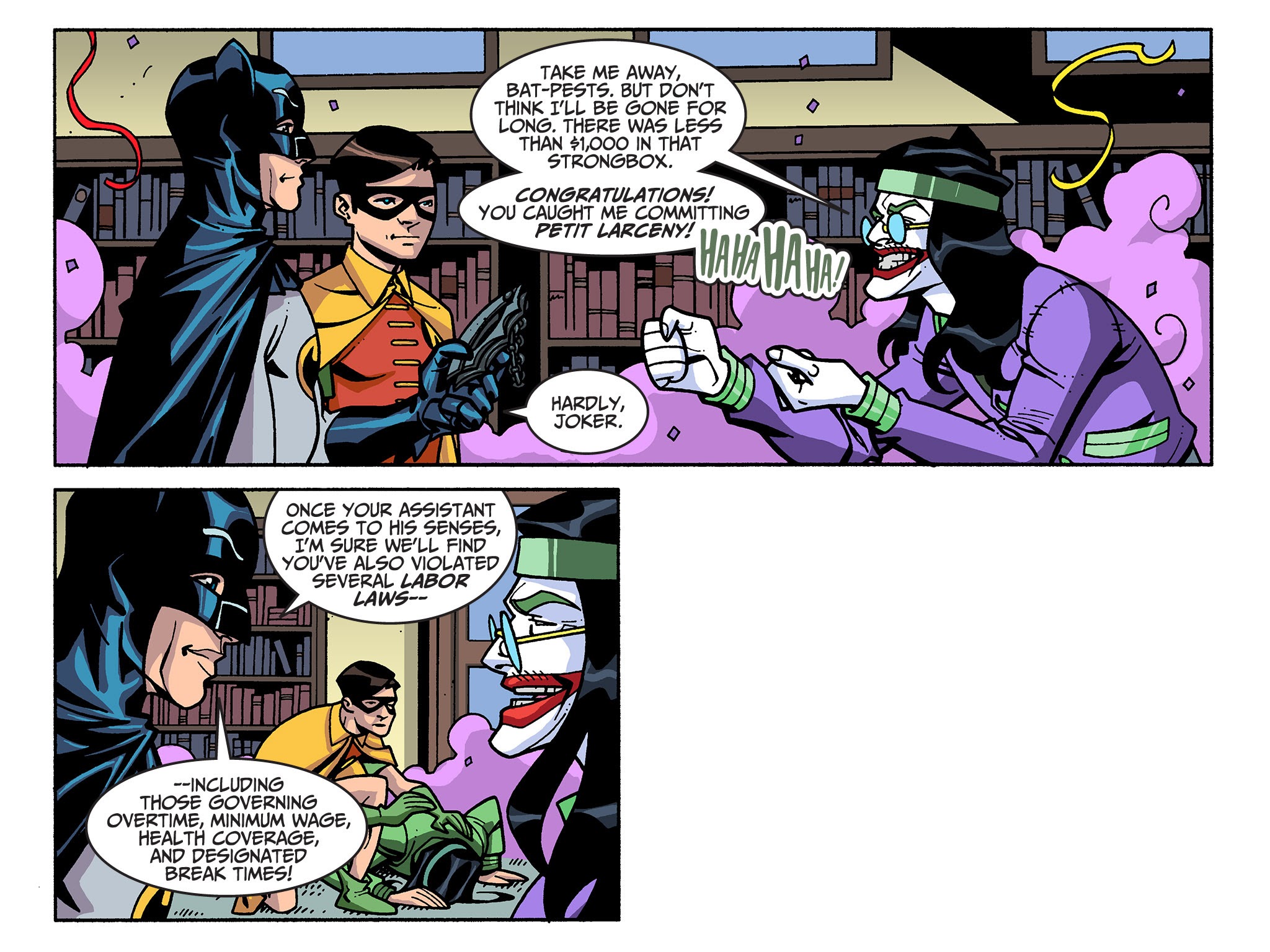 Read online Batman '66 [I] comic -  Issue #21 - 122