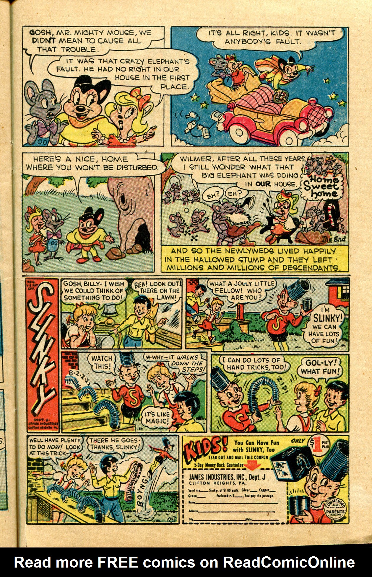 Read online Paul Terry's Mighty Mouse Comics comic -  Issue #42 - 58