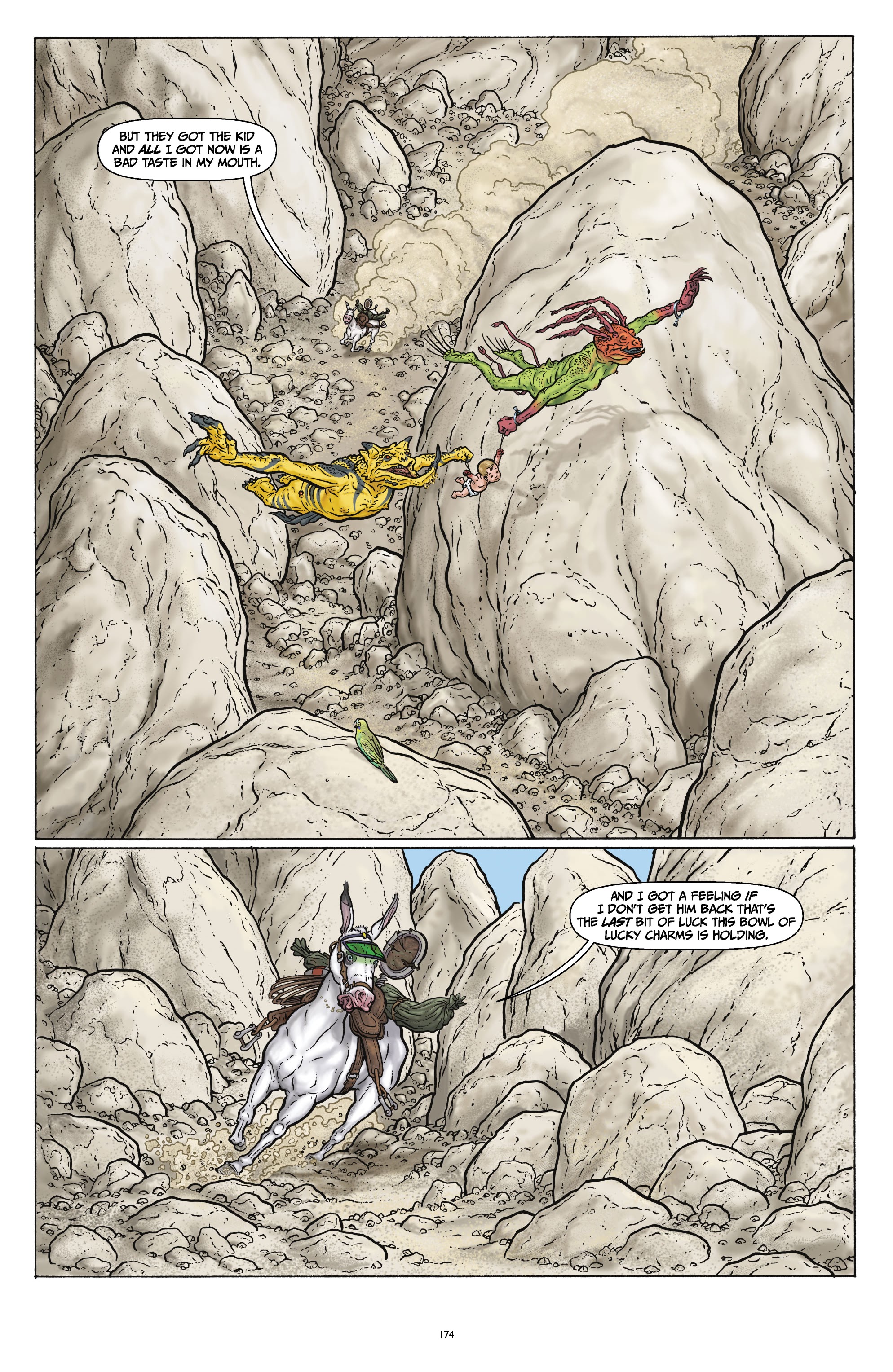 Read online Shaolin Cowboy comic -  Issue # _Start Trek (Part 2) - 37