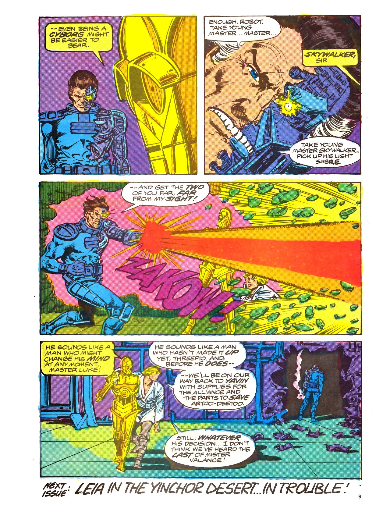 Read online Return of the Jedi comic -  Issue #63 - 9