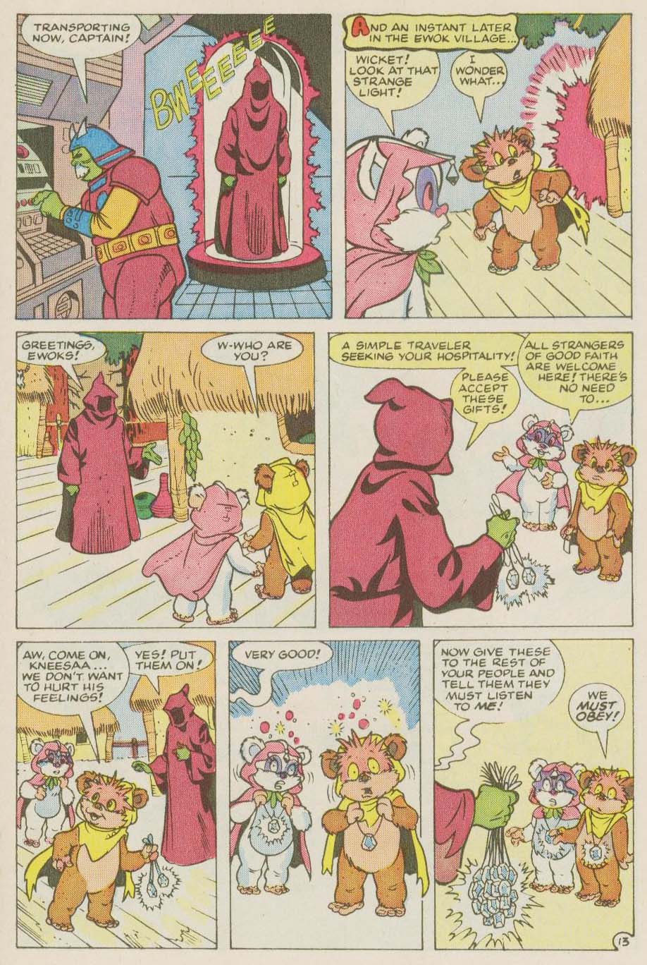 Read online Ewoks (1987) comic -  Issue #14 - 14