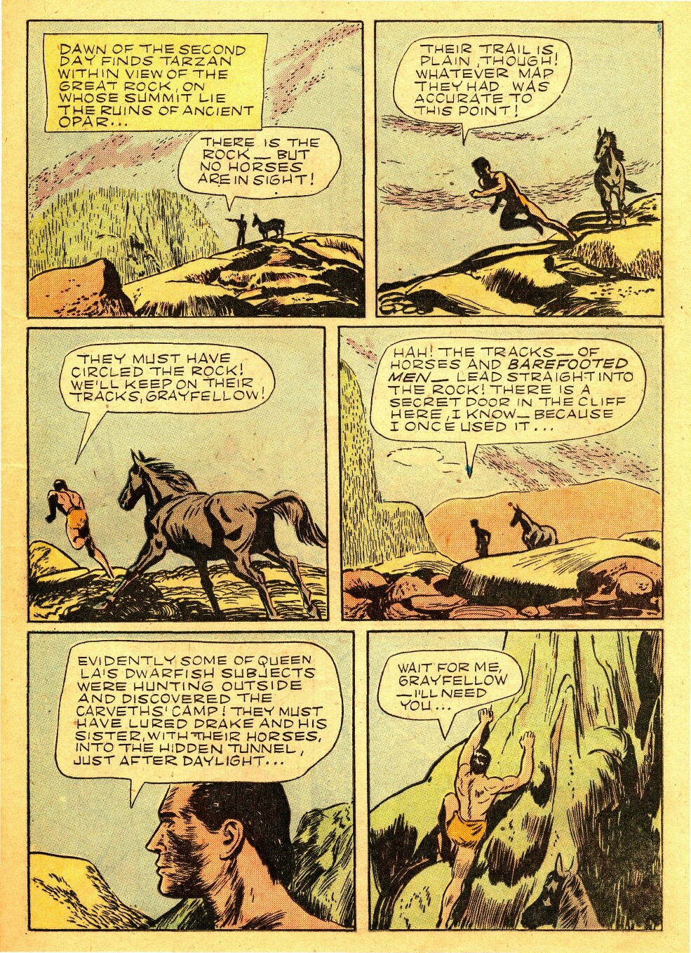 Read online Tarzan (1948) comic -  Issue #38 - 33