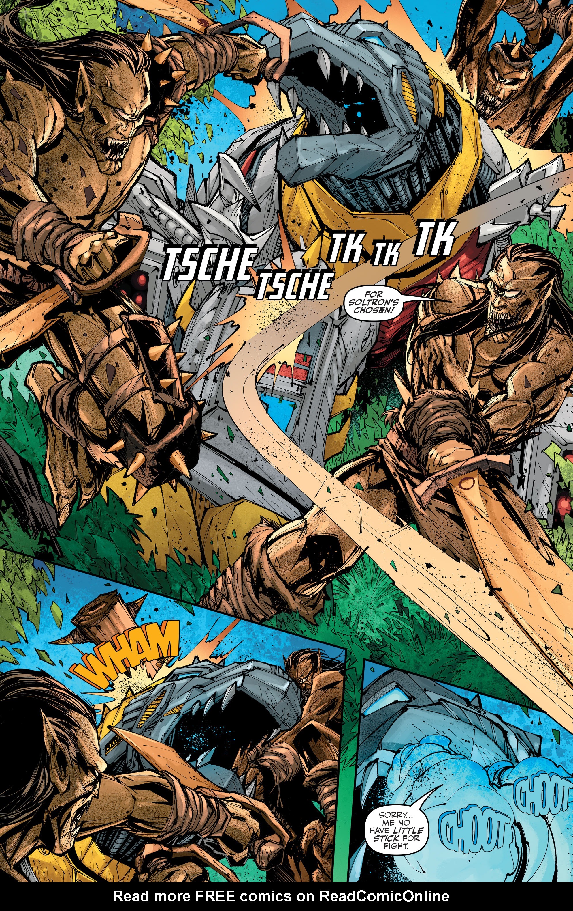 Read online Transformers: King Grimlock comic -  Issue #2 - 4