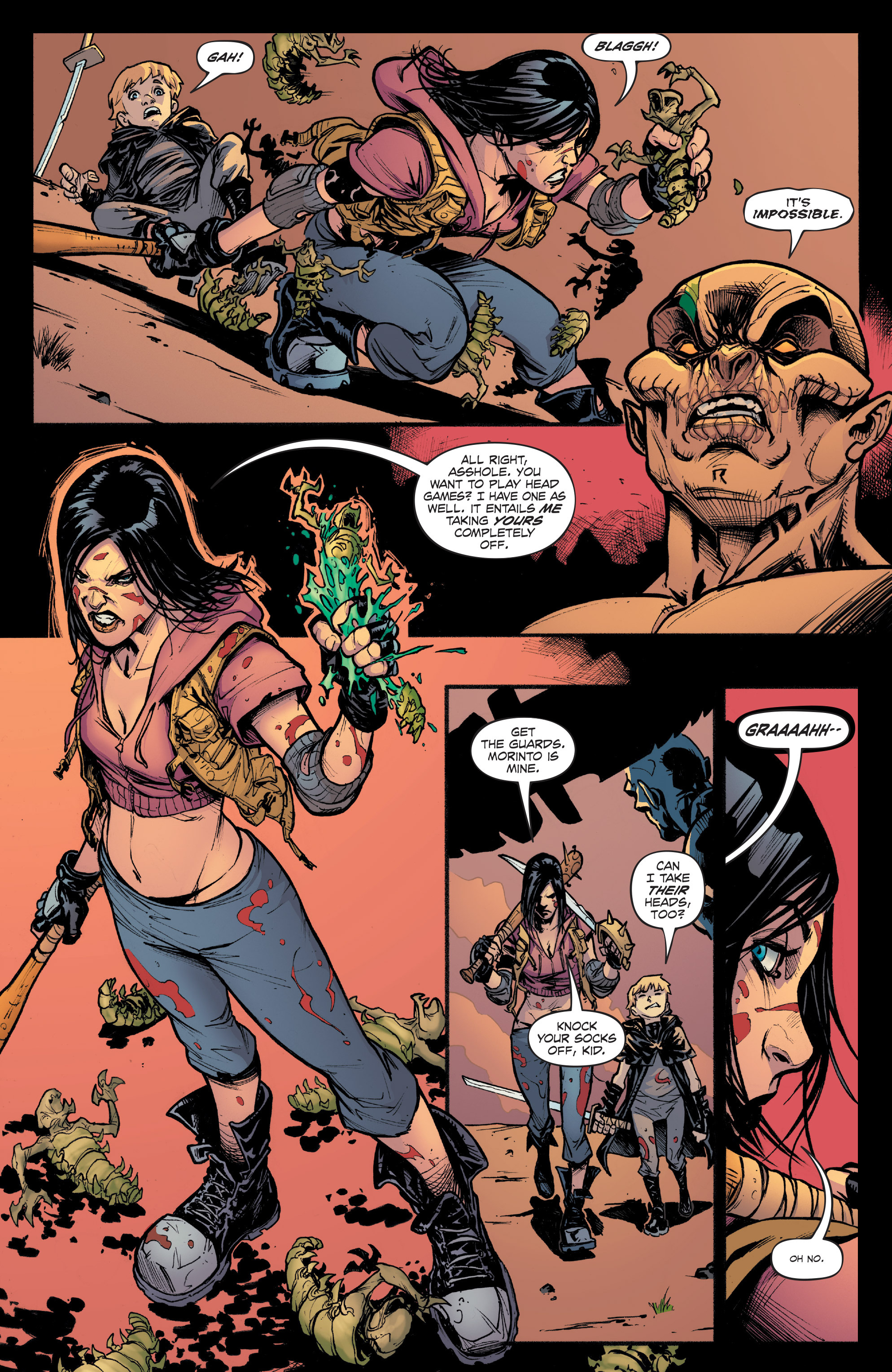 Read online Hack/Slash: Son of Samhain comic -  Issue # Full - 88