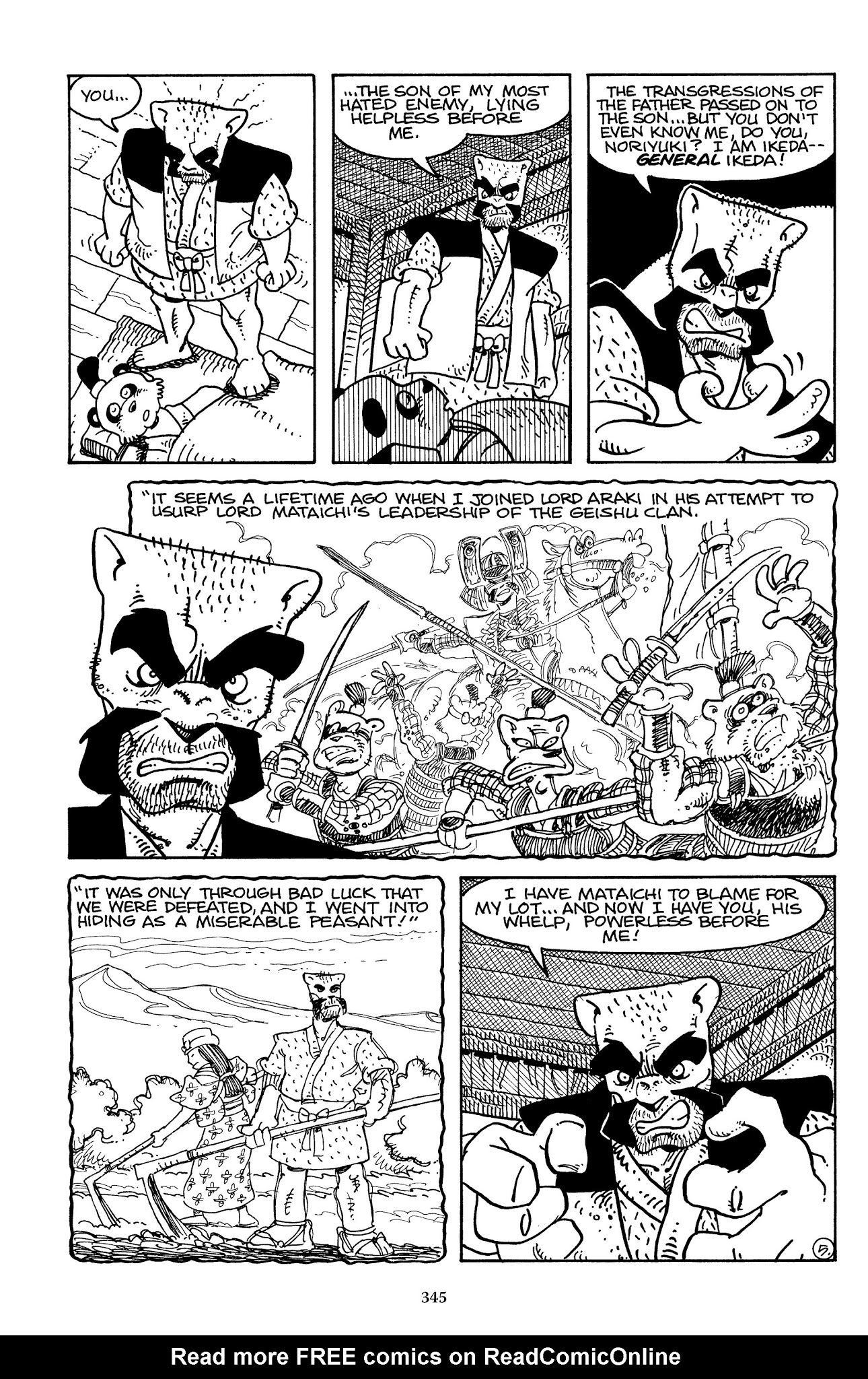 Read online The Usagi Yojimbo Saga comic -  Issue # TPB 2 - 340