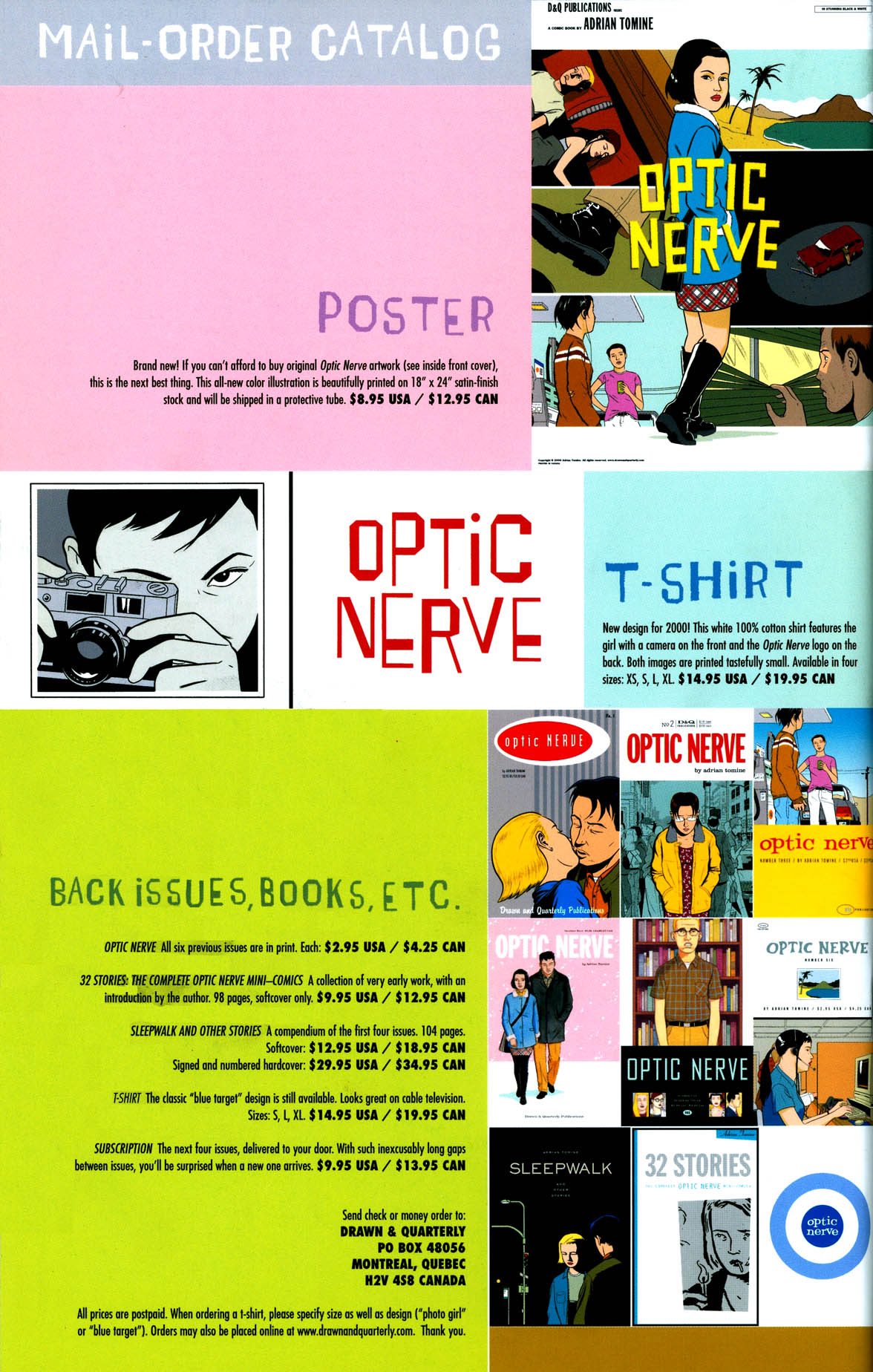 Read online Optic Nerve comic -  Issue #7 - 36