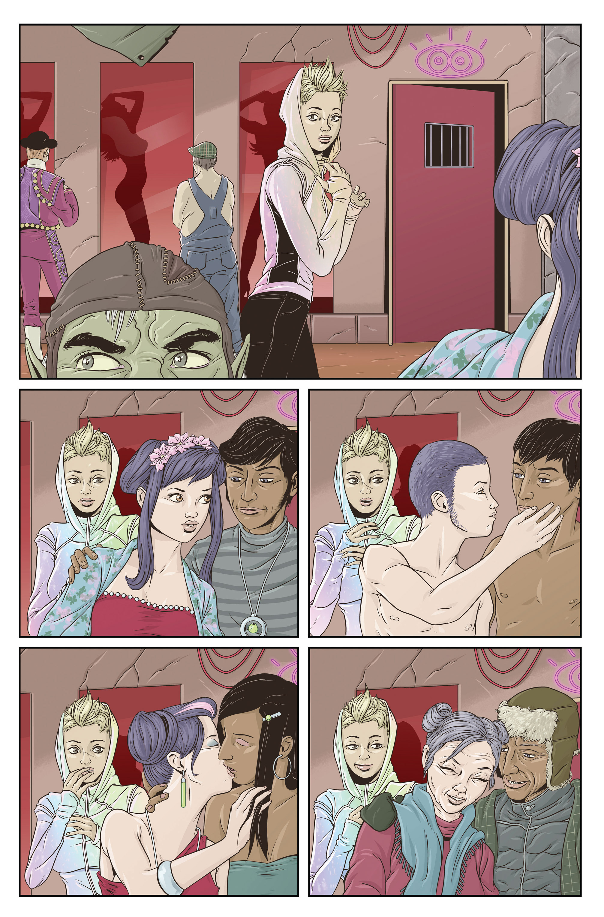 Read online Skinned comic -  Issue #4 - 6