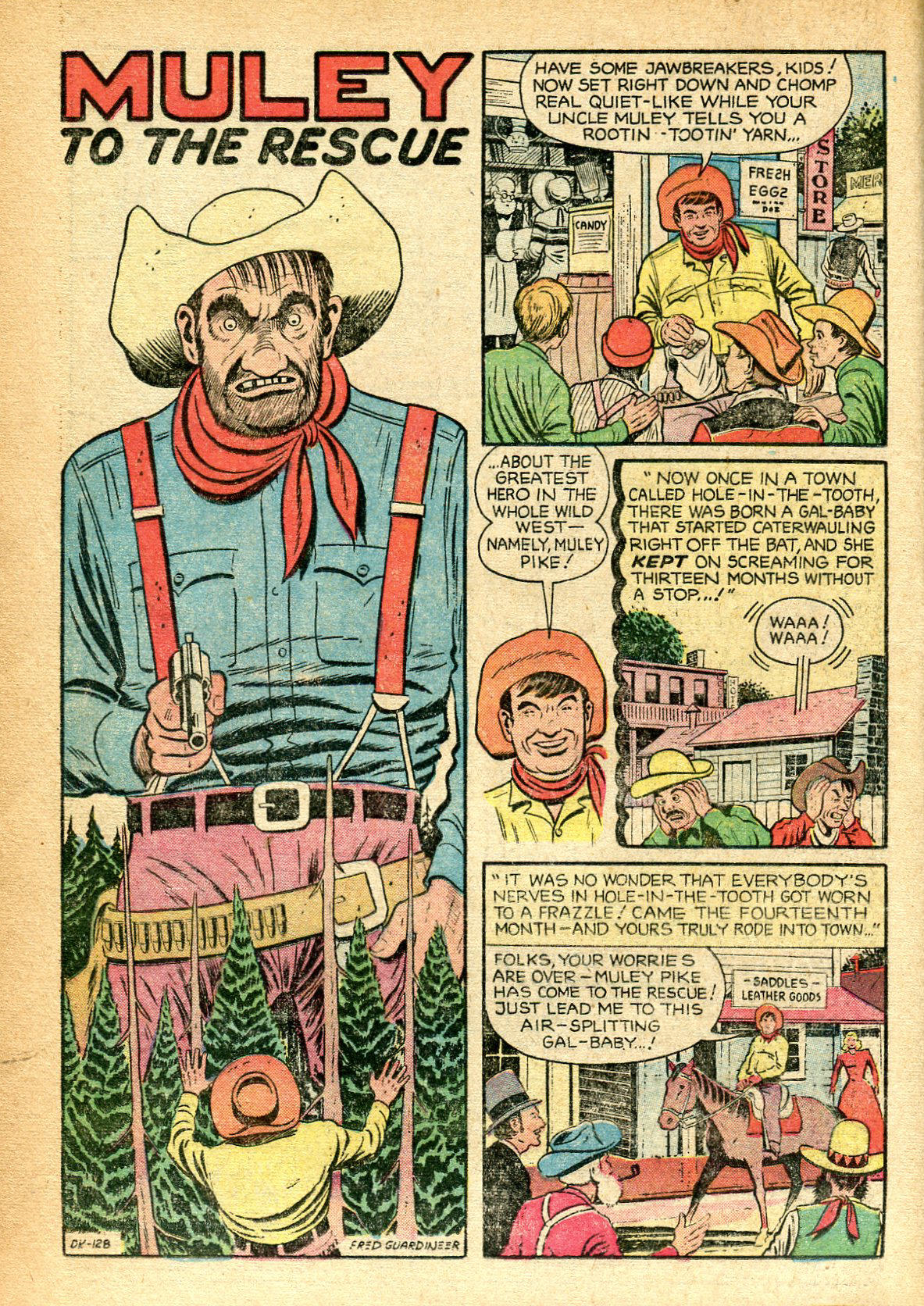 Read online Charles Starrett as The Durango Kid comic -  Issue #39 - 12