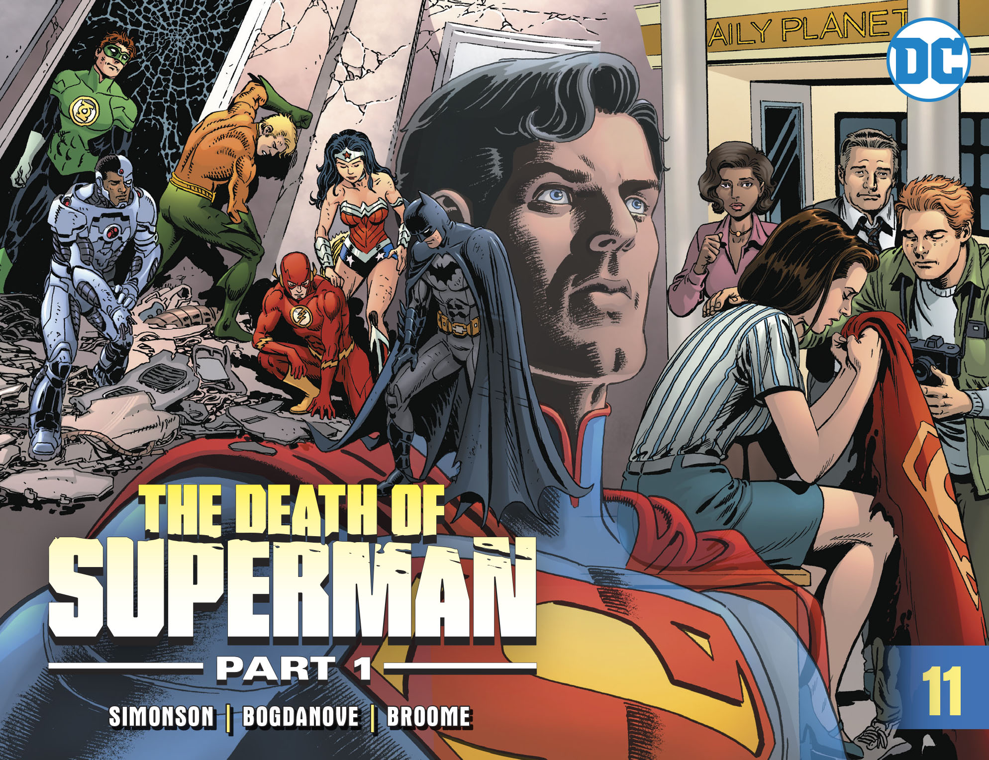 Read online The Death of Superman (2018) comic -  Issue #11 - 1