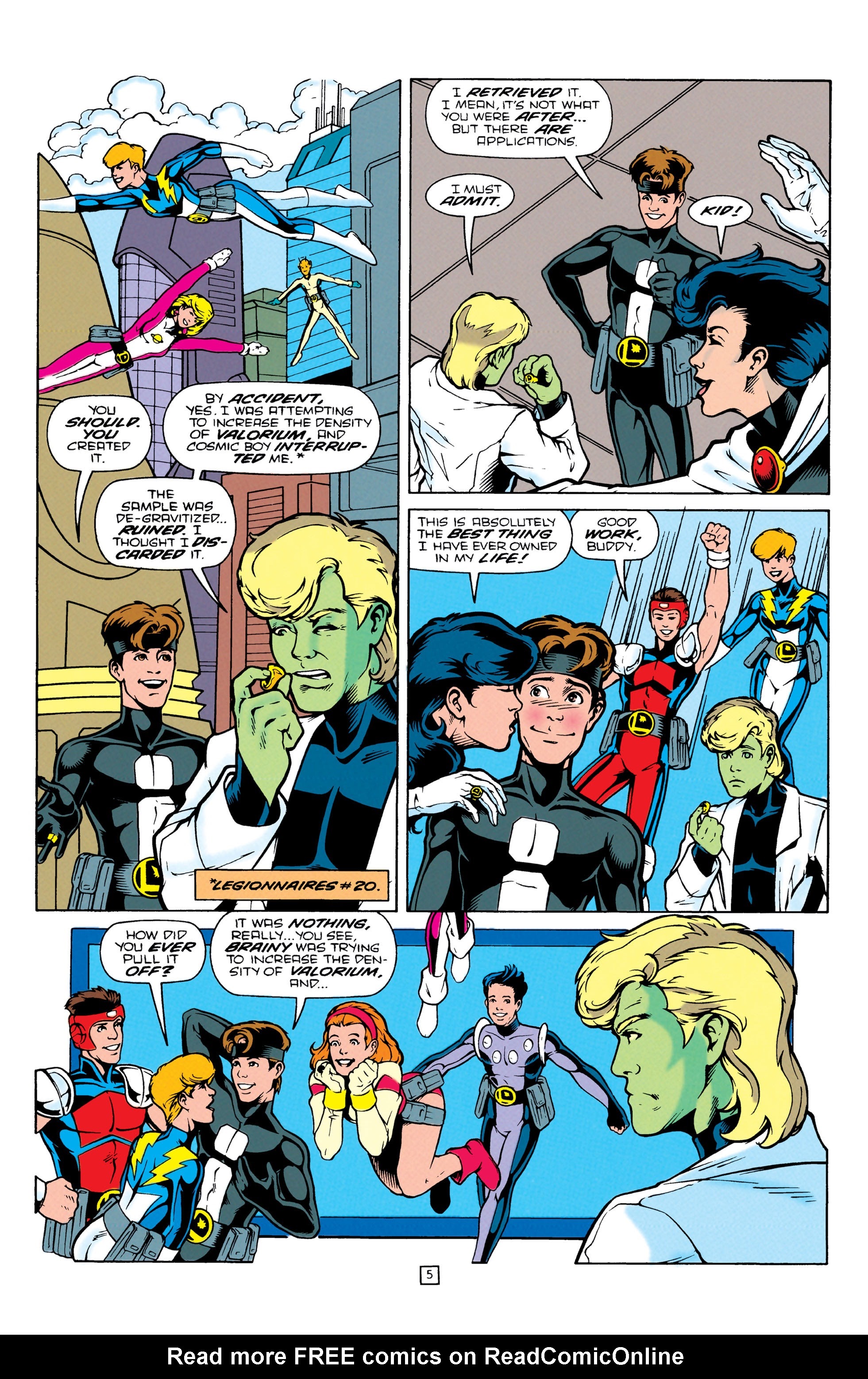 Read online Legionnaires comic -  Issue #23 - 6