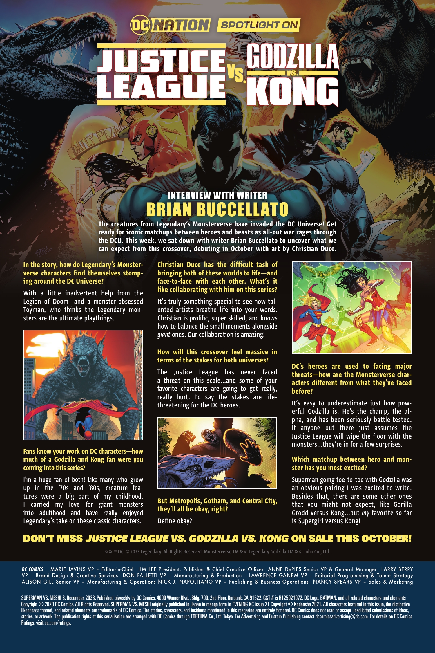 Read online Superman vs. Meshi comic -  Issue #8 - 22