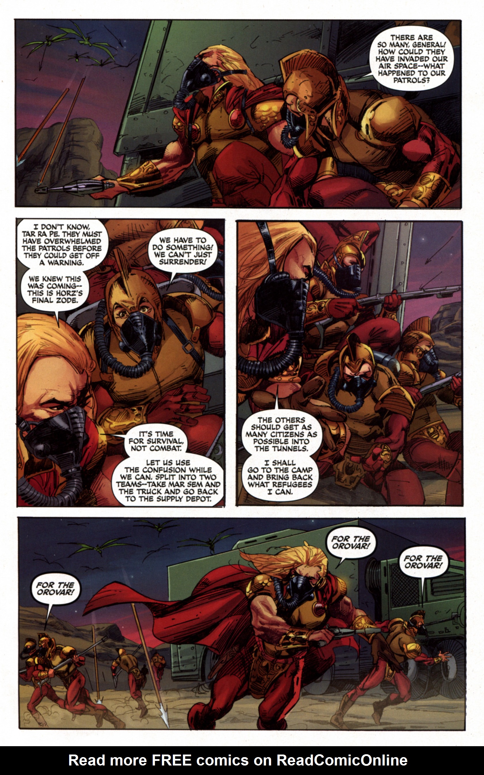 Read online Warlord of Mars: Fall of Barsoom comic -  Issue #5 - 5